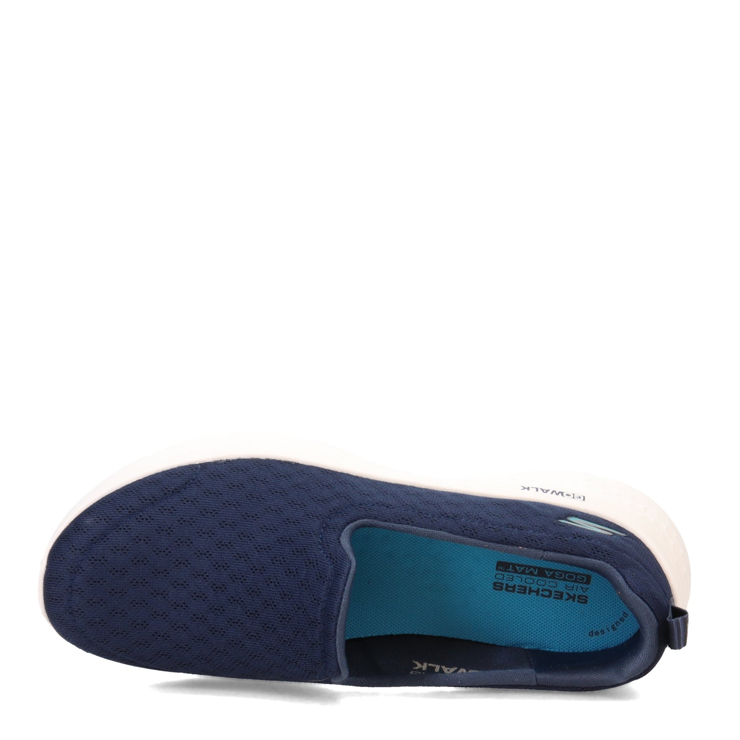 Peltz Shoes Women's Skechers GO WALK FLEX - Ocean Wind Sneaker NAVY 124955-NVY