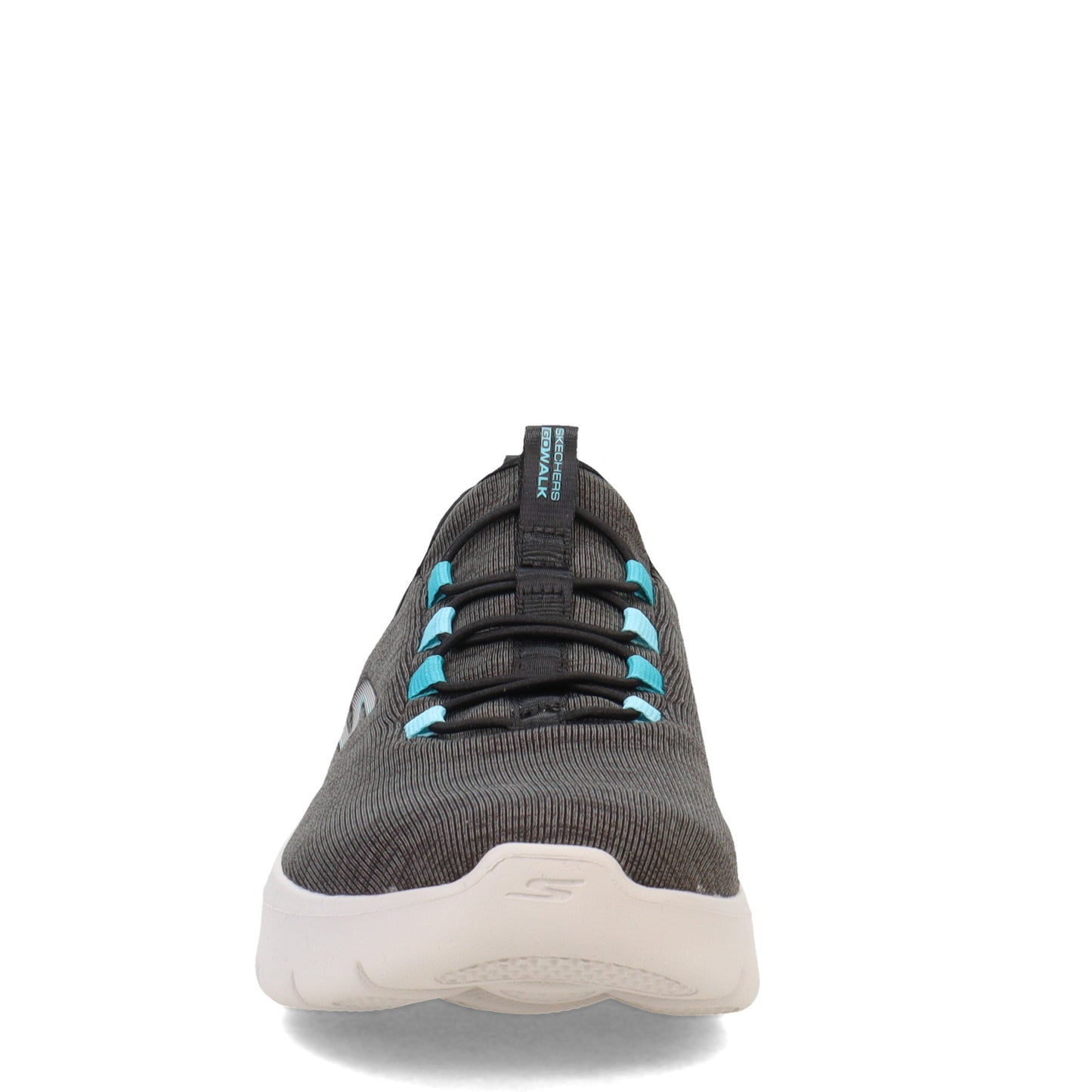 Peltz Shoes Women's Skechers GO WALK FLEX - Lucy Sneaker BLACK 124956-BLK