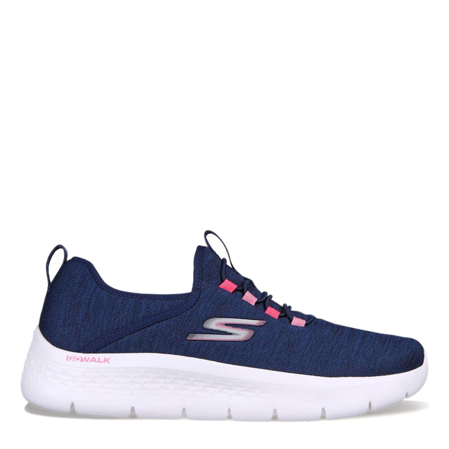 Peltz Shoes Women's Skechers GO WALK FLEX - Lucy Sneaker NAVY 124956-NVY
