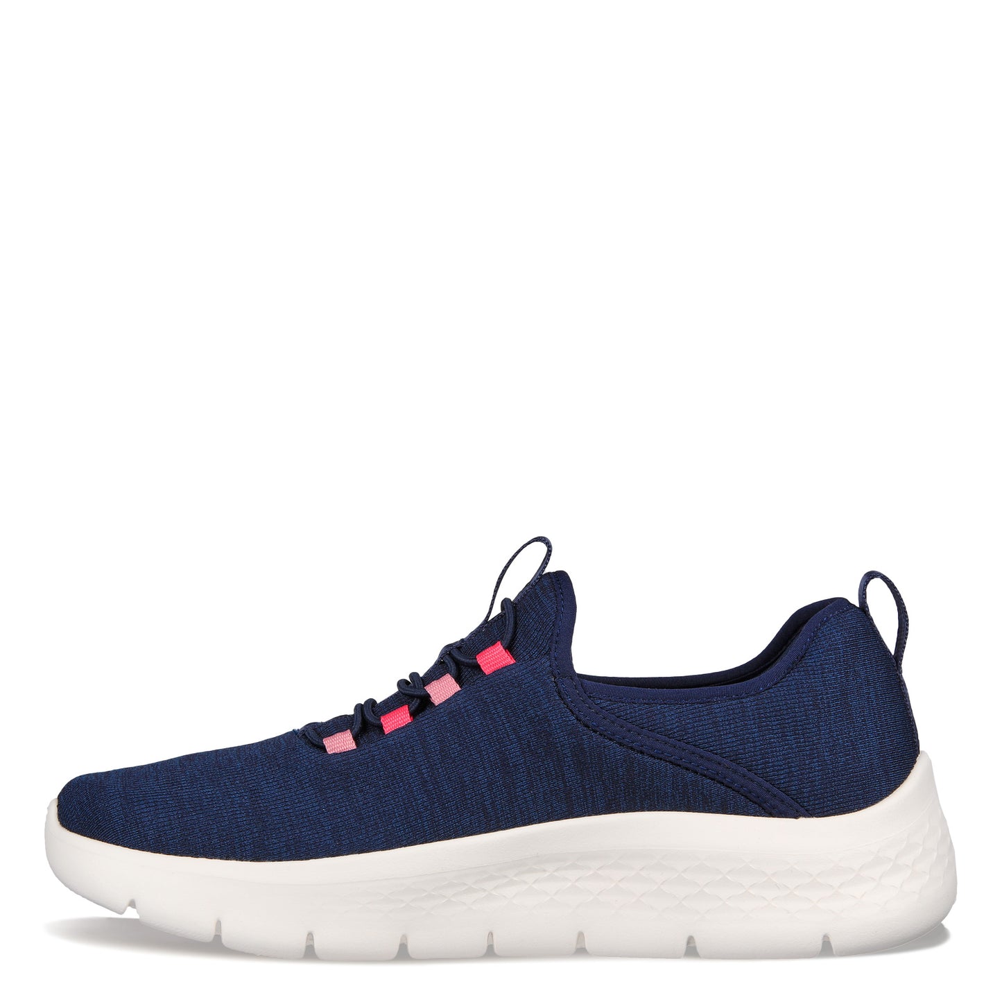 Peltz Shoes Women's Skechers GO WALK FLEX - Lucy Sneaker - Wide Width NAVY 124956W-NVY