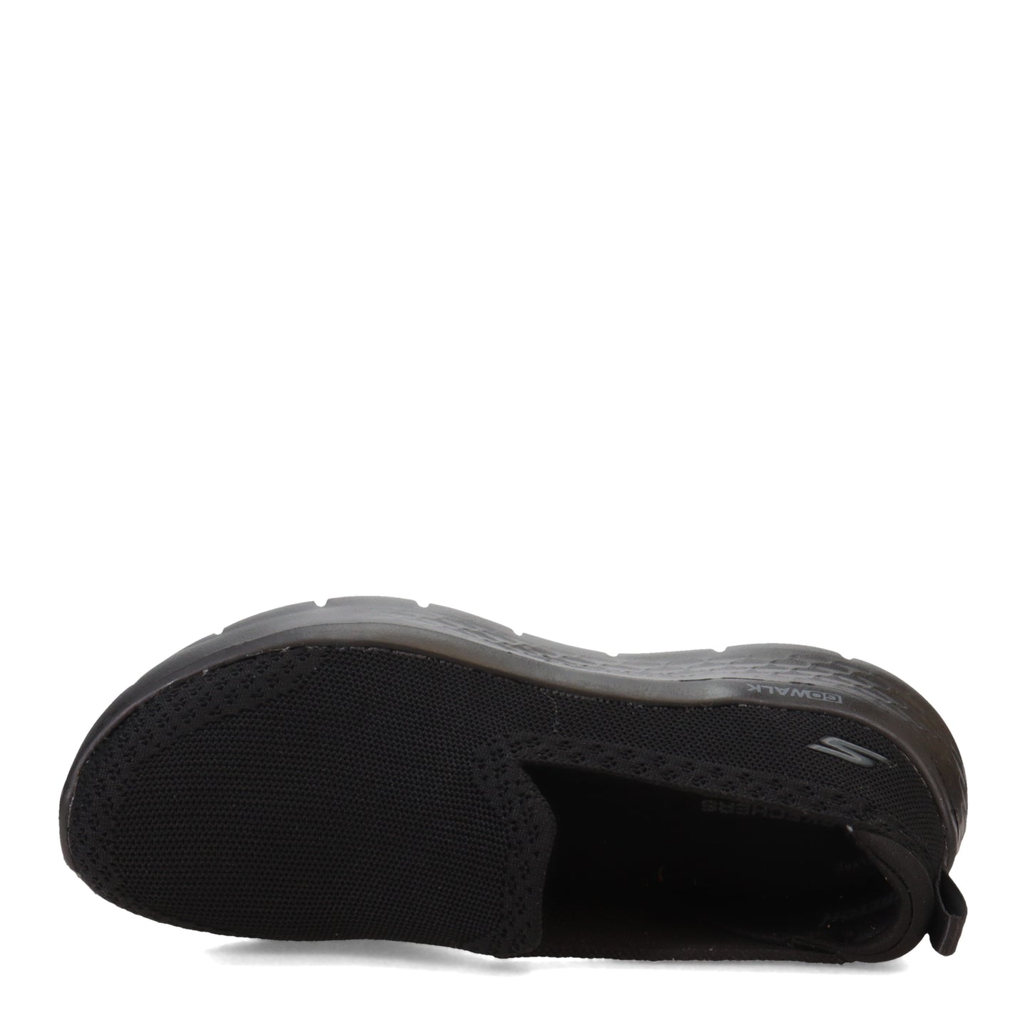 Peltz Shoes Women's Skechers GO WALK FLEX Slip-On Sneaker BLACK 124957-BBK