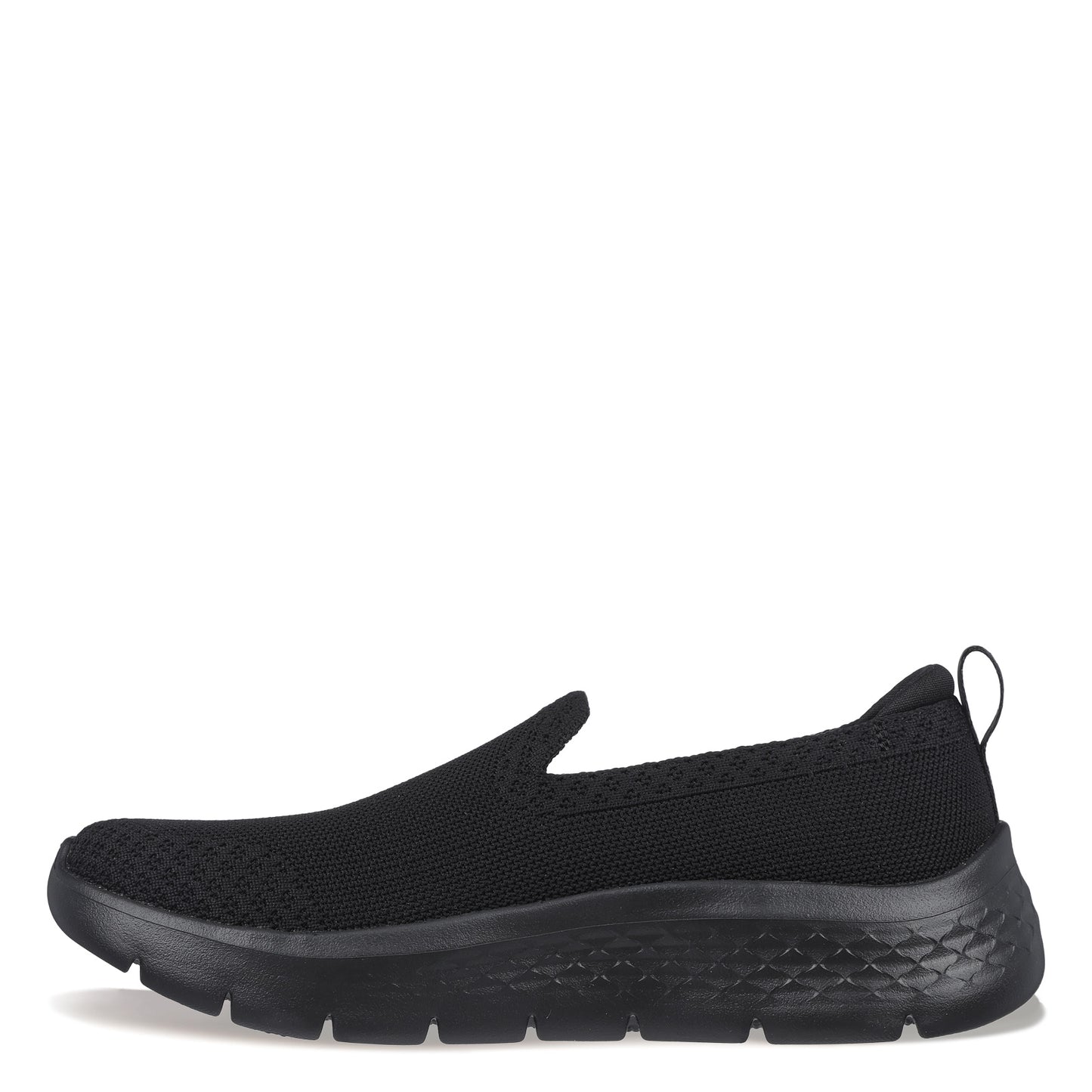 Peltz Shoes Women's Skechers GO WALK FLEX Slip-On Sneaker - Wide Width BLACK 124957W-BBK