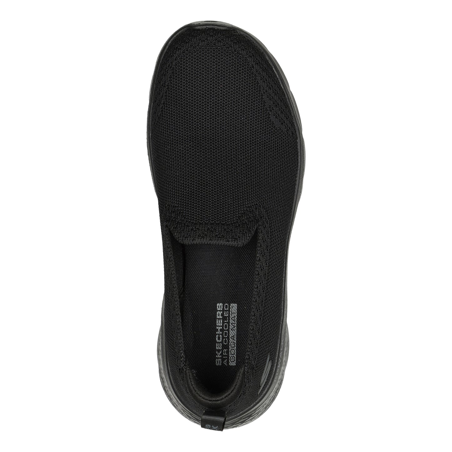 Peltz Shoes Women's Skechers GO WALK FLEX Slip-On Sneaker - Wide Width BLACK 124957W-BBK
