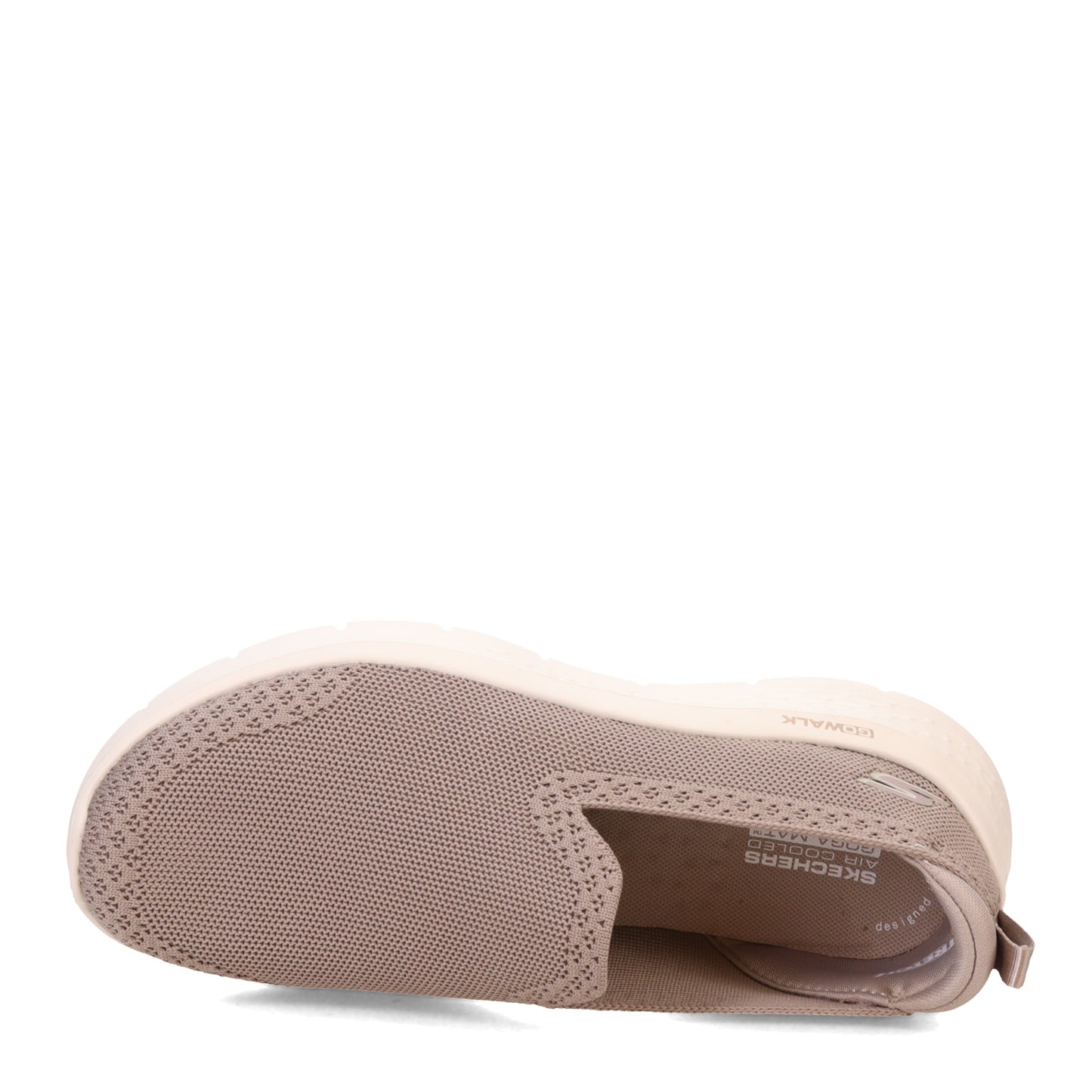 Peltz Shoes Women's Skechers GO WALK FLEX Slip-On Sneaker - Wide Width TAUPE 124957W-TPE