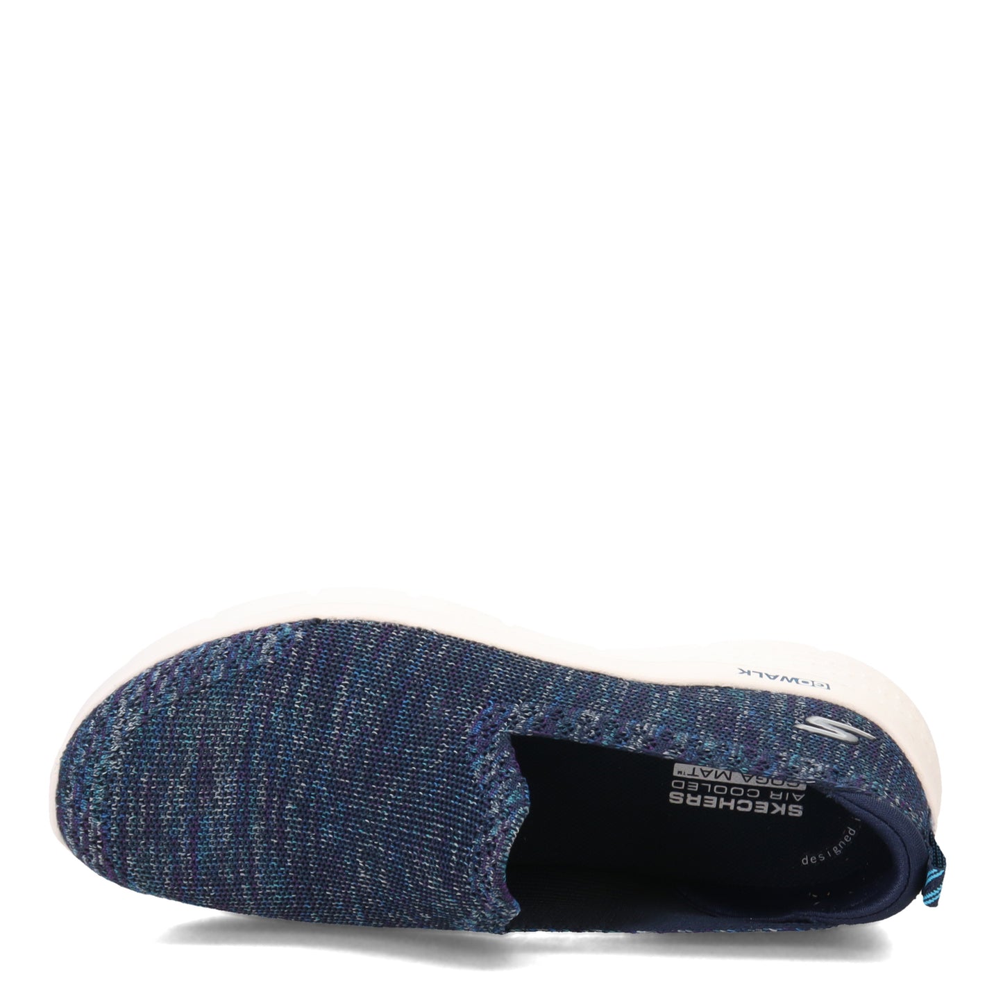 Peltz Shoes Women's Skechers GO WALK Flex - Vivid Energy Sneaker NAVY 124962-NVAQ