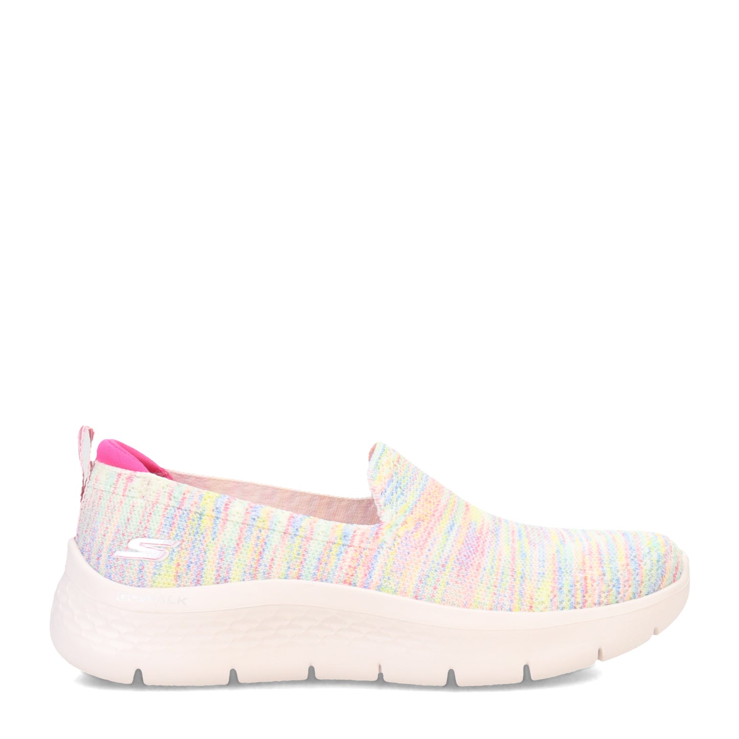 Peltz Shoes Women's Skechers GO WALK Flex - Vivid Energy Sneaker WHITE 124962-WMLT