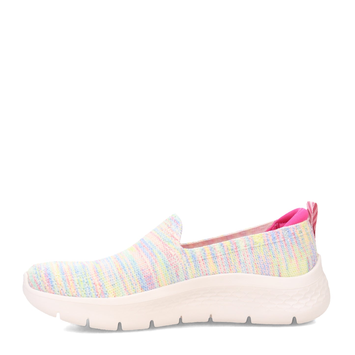 Peltz Shoes Women's Skechers GO WALK Flex - Vivid Energy Sneaker WHITE 124962-WMLT