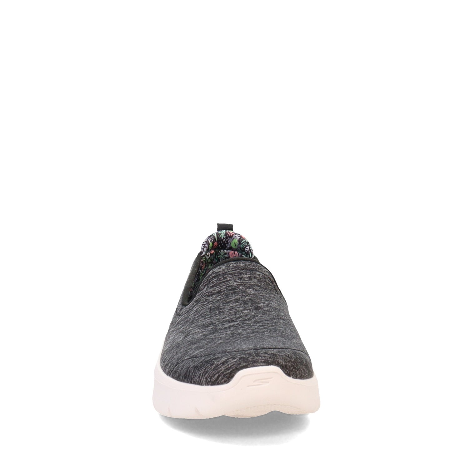 Peltz Shoes Women's Skechers GO WALK Flex Sneaker BLACK 124970-BKW