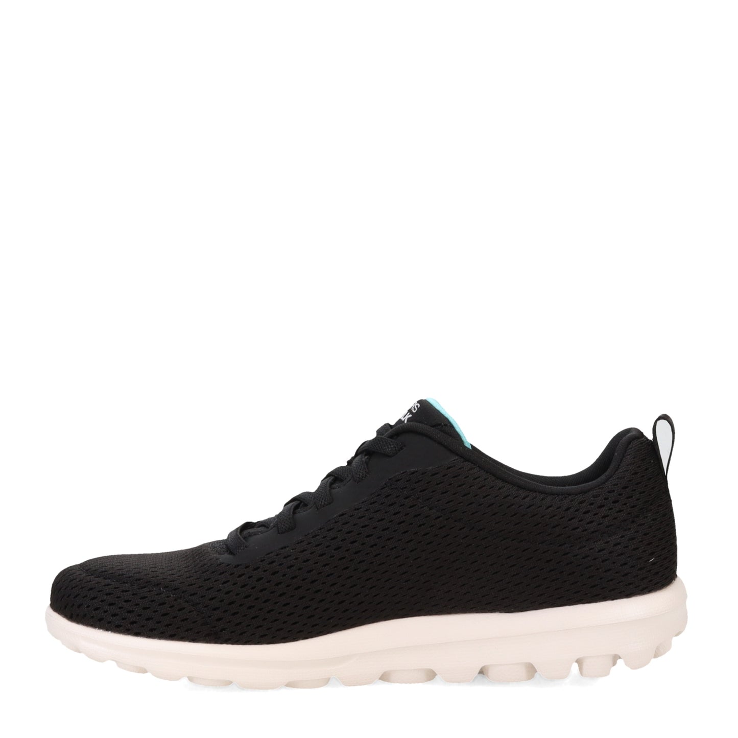 Peltz Shoes Women's Skechers GO WALK Travel - Fun Journey Sneaker BLACK 124985-BKAQ