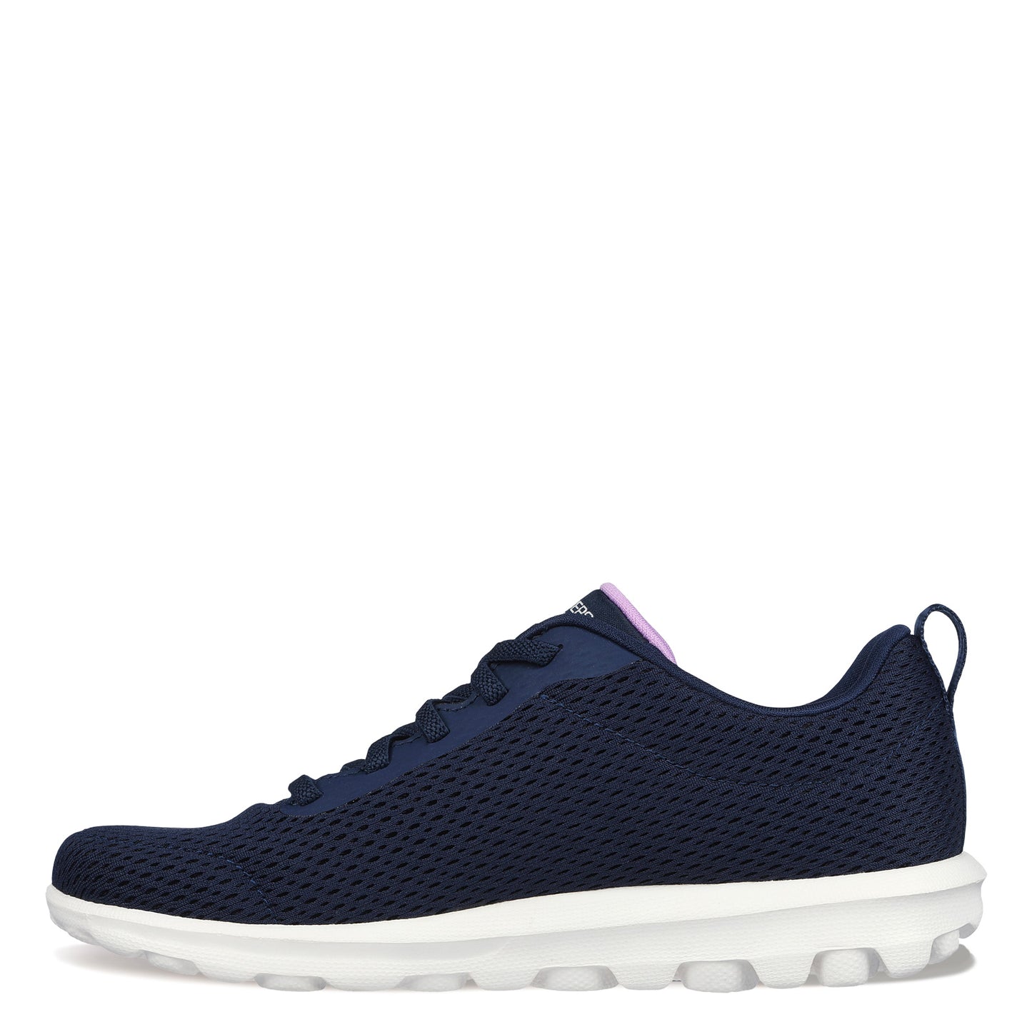 Peltz Shoes Women's Skechers GO WALK Travel - Fun Journey Sneaker - Wide Width NAVY 124985W-NVLV