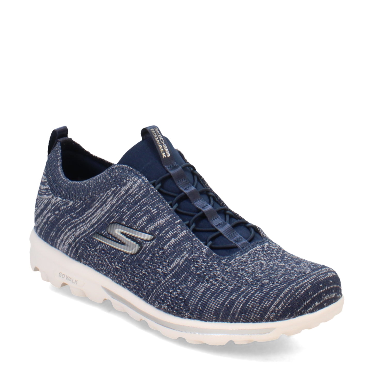 Peltz Shoes Women's Skechers GO WALK Travel – Radiant Moon Sneaker NAVY 124992-NVBL