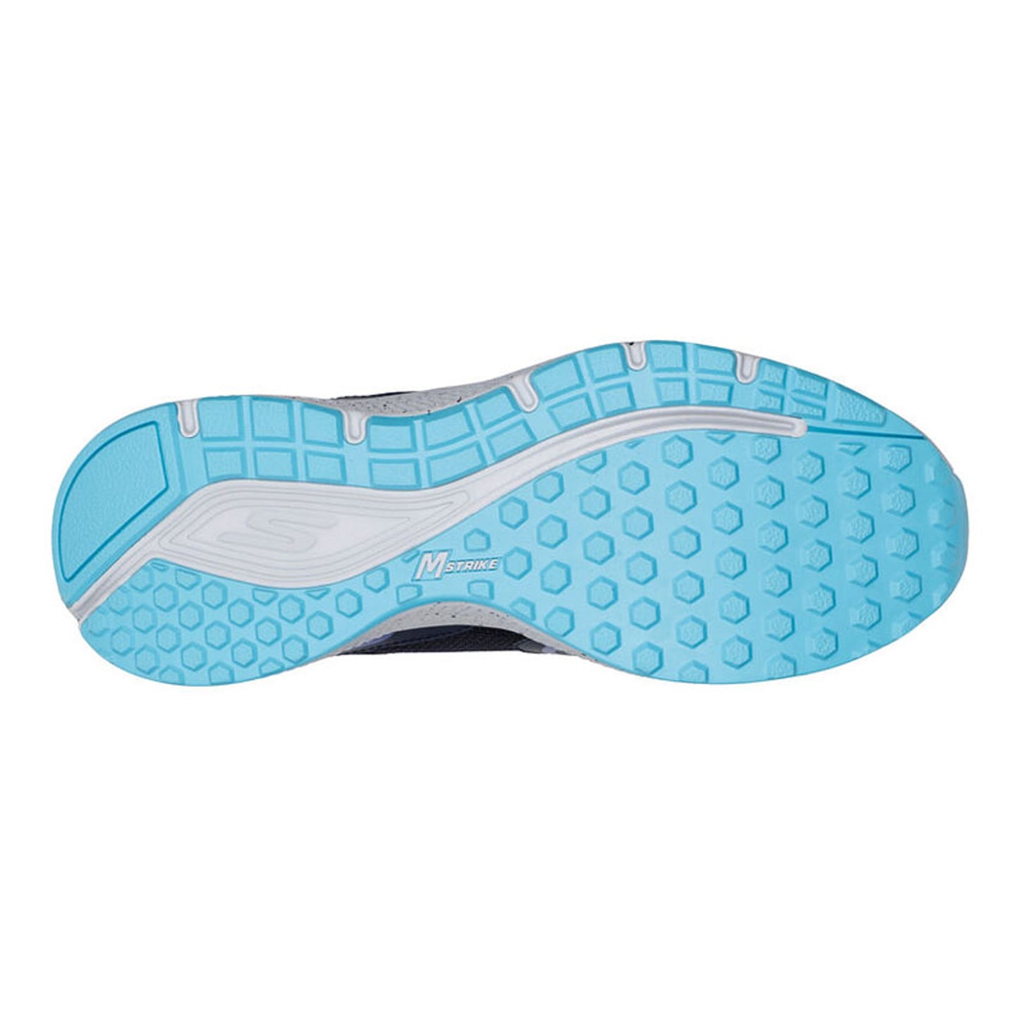 Peltz Shoes Women's Skechers GO RUN Consistent - Vivid Horizon Running Shoe - Wide Width Navy/Lavender 128285W-NVLV