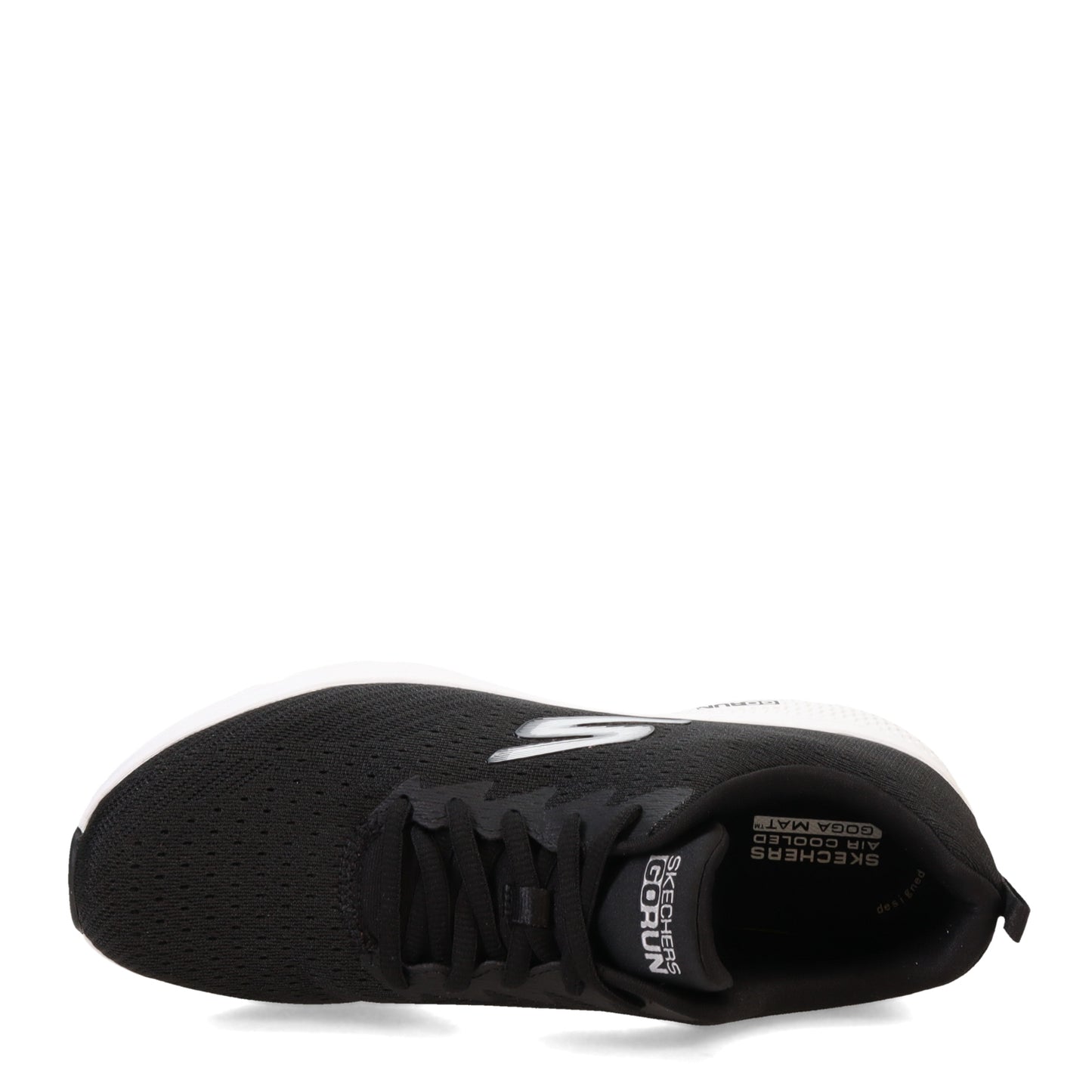 Peltz Shoes Women's Skechers GO RUN Consistent - Energize Running Shoe BLACK WHITE 128286-BKW