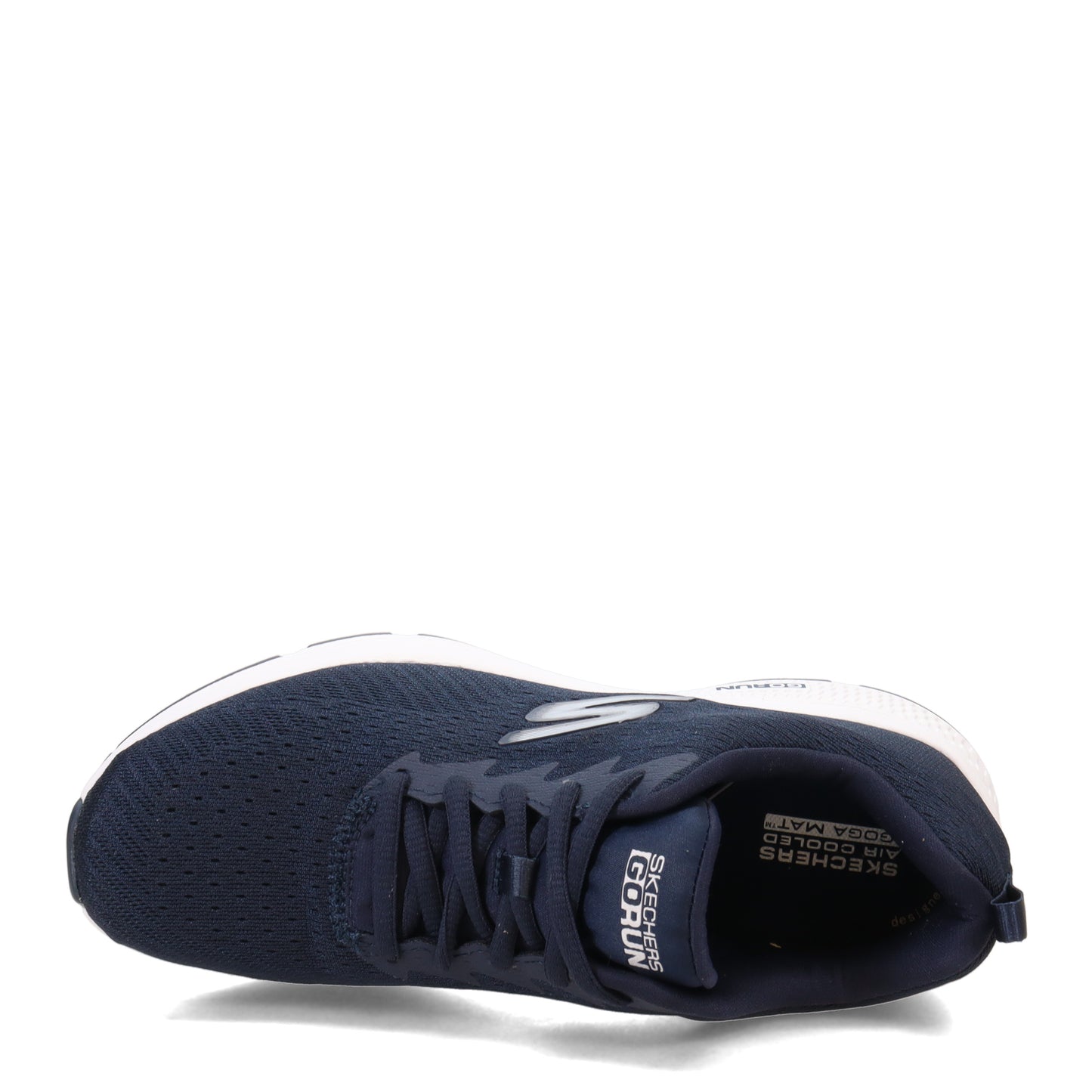 Peltz Shoes Women's Skechers GO RUN Consistent - Energize Running Shoe NAVY WHITE SOLE 128286-NVW