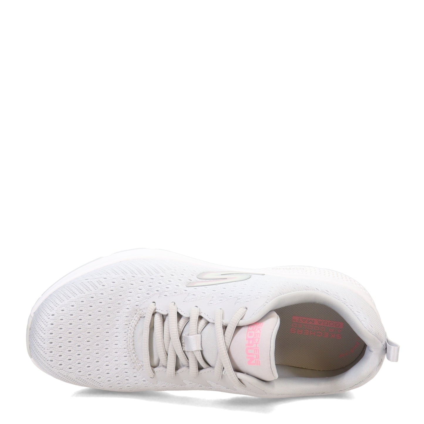 Peltz Shoes Women's Skechers GO RUN Consistent - Energize Running Shoe - Wide Width GREY PINK 128286W-GYPK