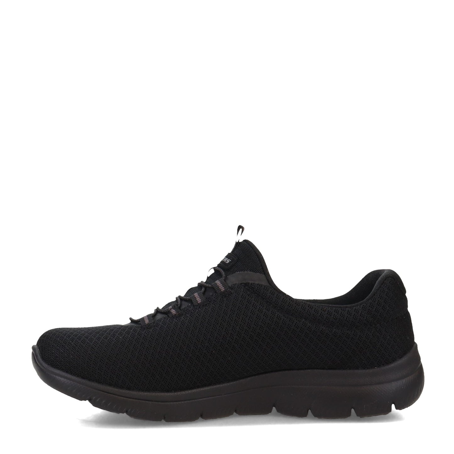 Peltz Shoes Women's Skechers Summits Sneaker - Wide Width BLACK 12980W-BBK