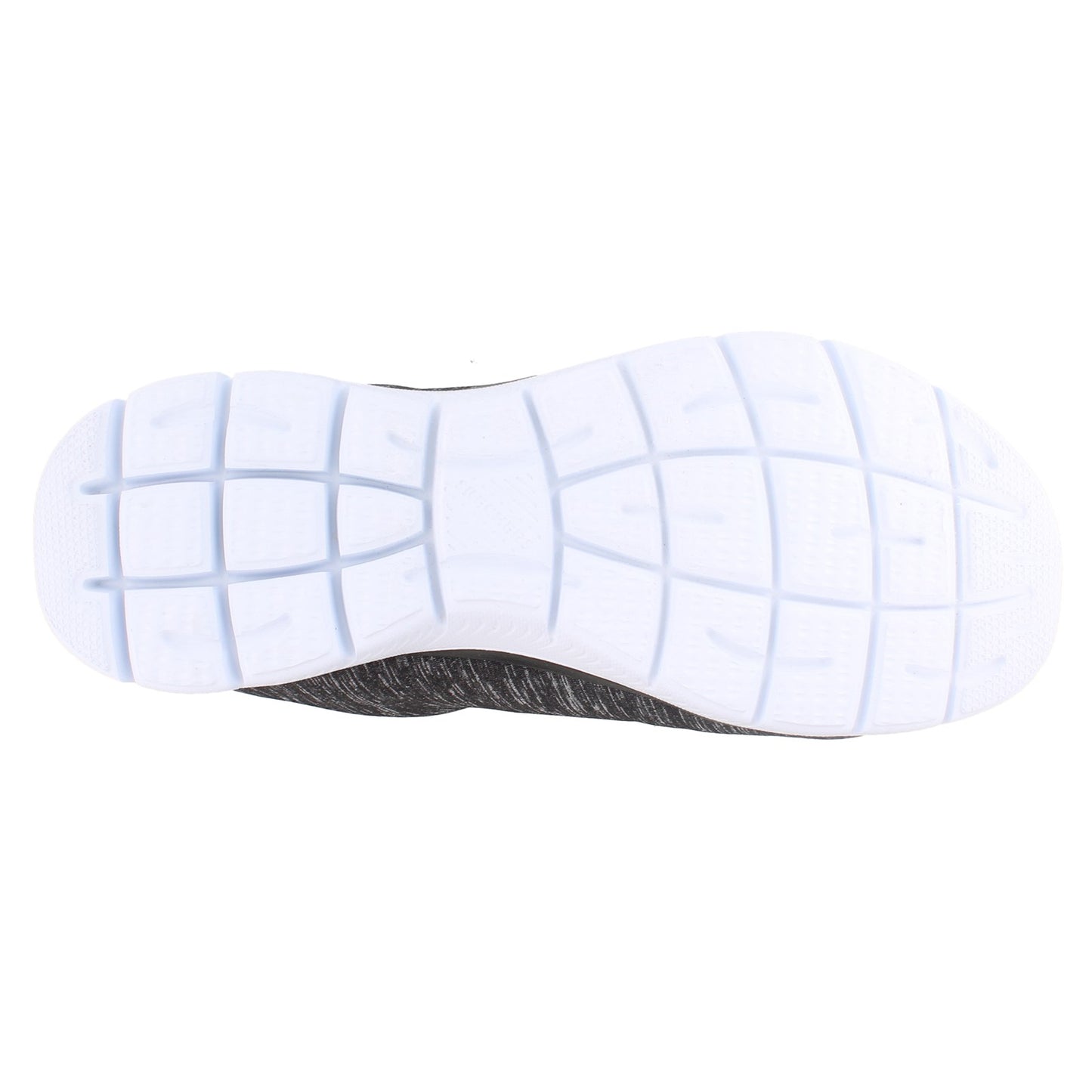 Peltz Shoes Women's Skechers Summits - Quick Getaway - Wide Width BLACK / BLUE 12983W-BKLB
