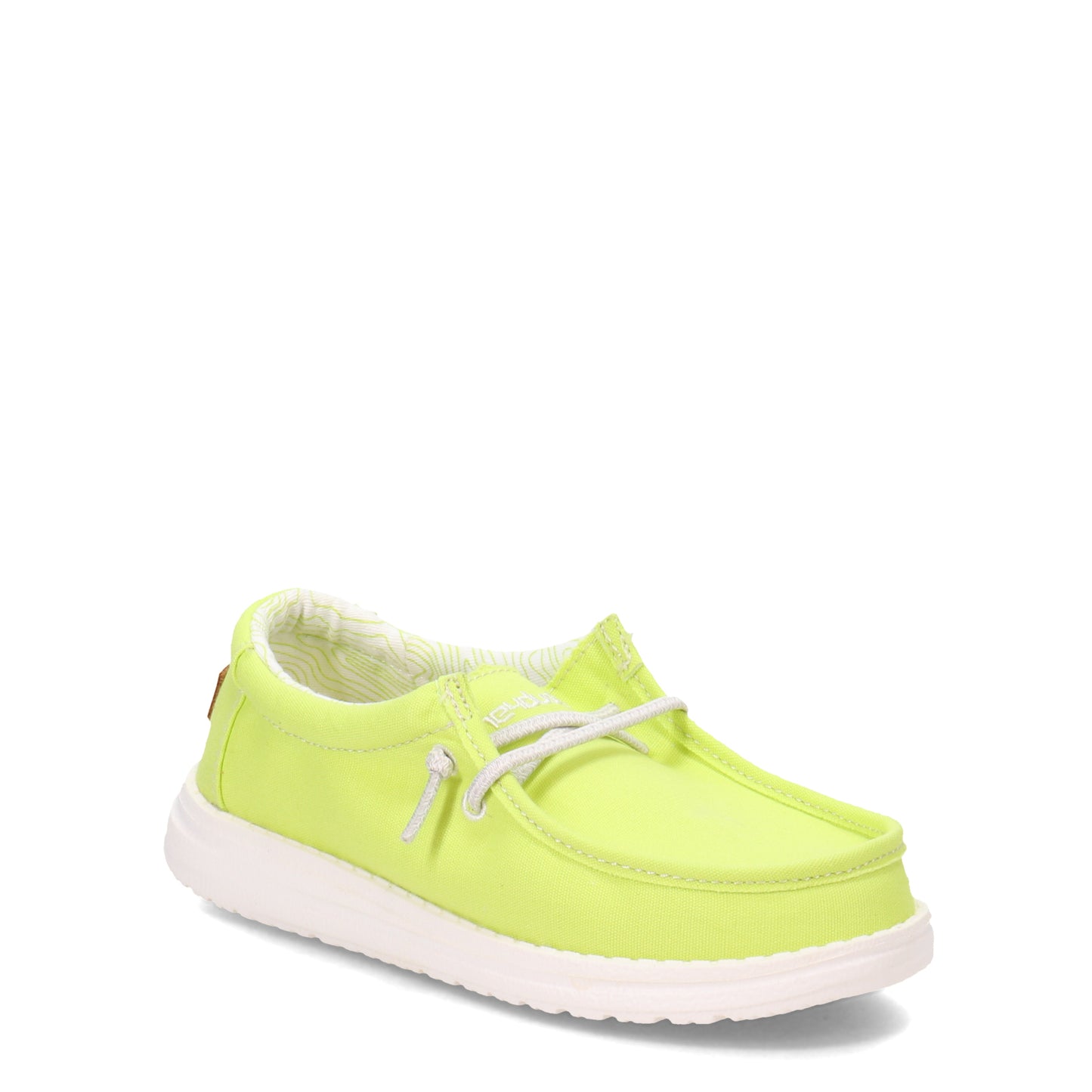 Peltz Shoes Boy's Hey Dude Wally Slip-On - Little Kid & Big Kid LIME 130138014