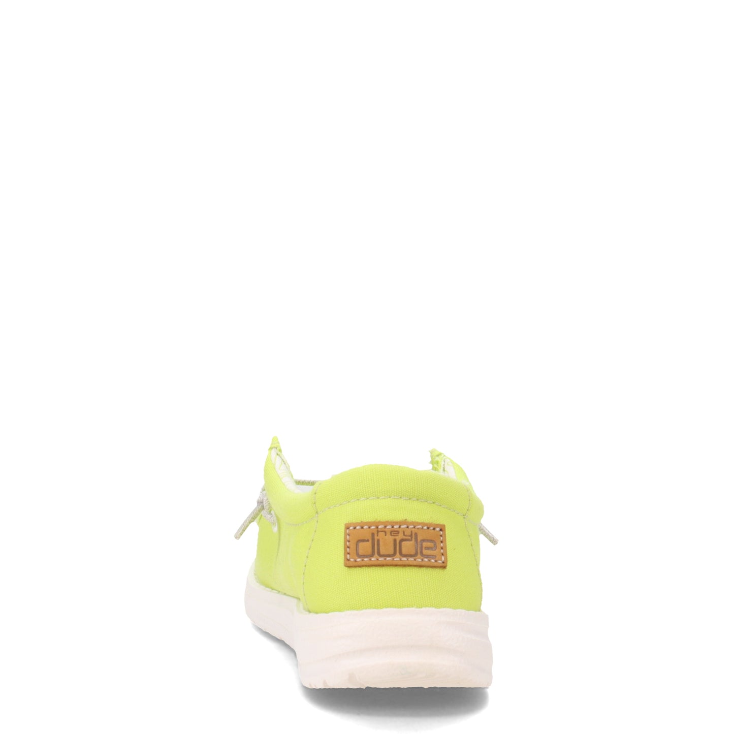 Peltz Shoes Boy's Hey Dude Wally Slip-On - Little Kid & Big Kid LIME 130138014