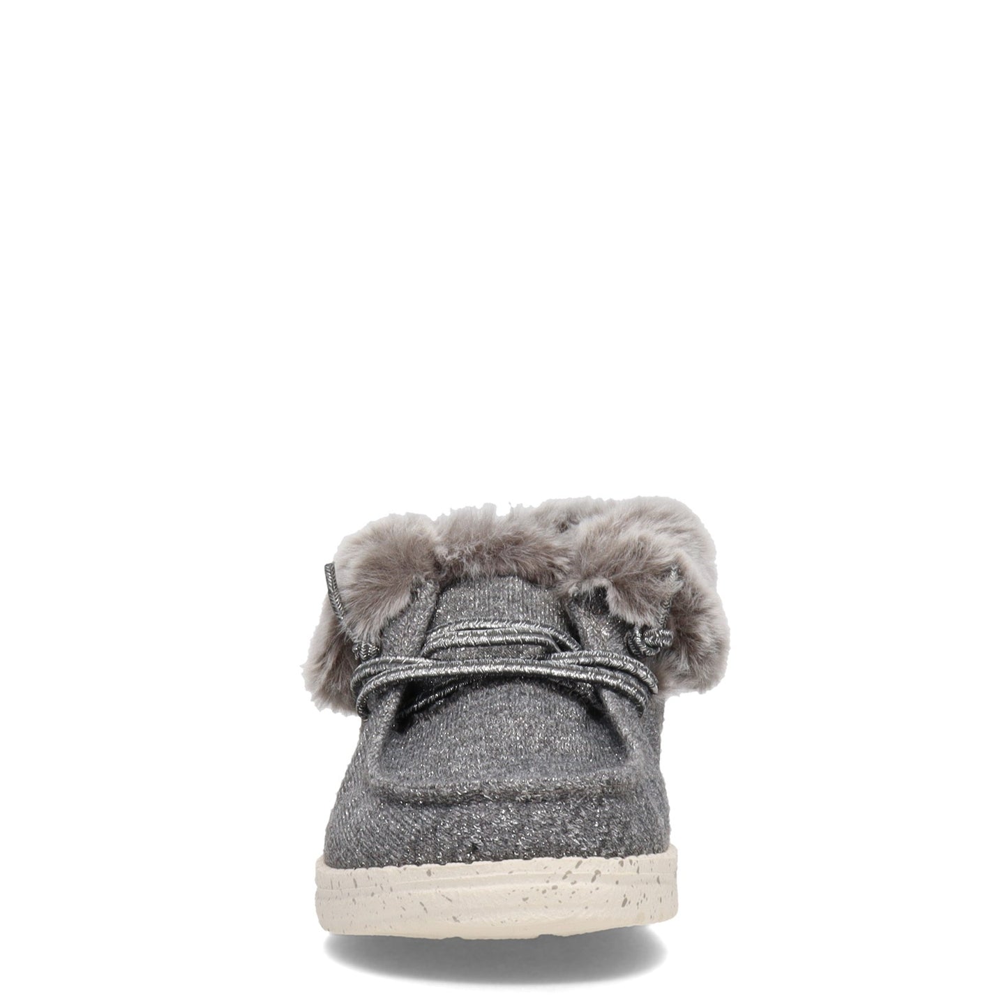 Peltz Shoes Girl's Hey Dude Wendy Bootie - Little Kid GREY 130193000