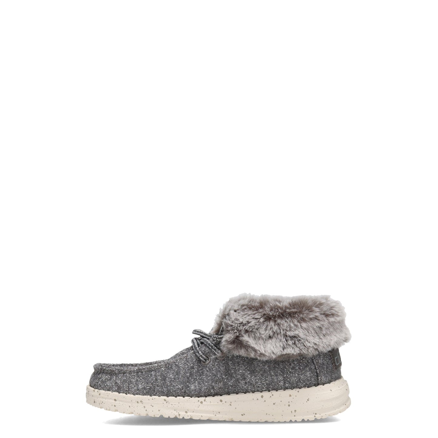 Peltz Shoes Girl's Hey Dude Wendy Bootie - Little Kid GREY 130193000