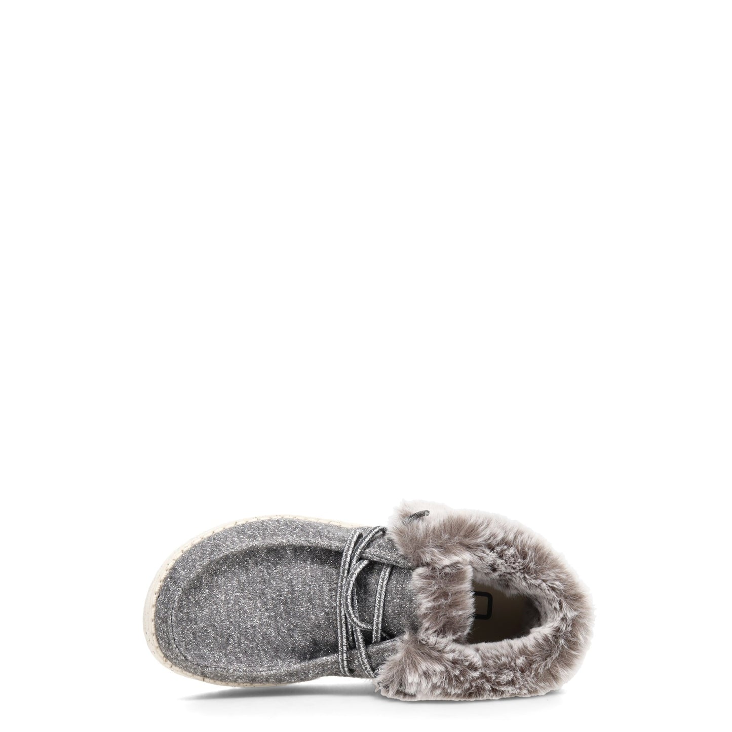 Peltz Shoes Girl's Hey Dude Wendy Bootie - Little Kid GREY 130193000