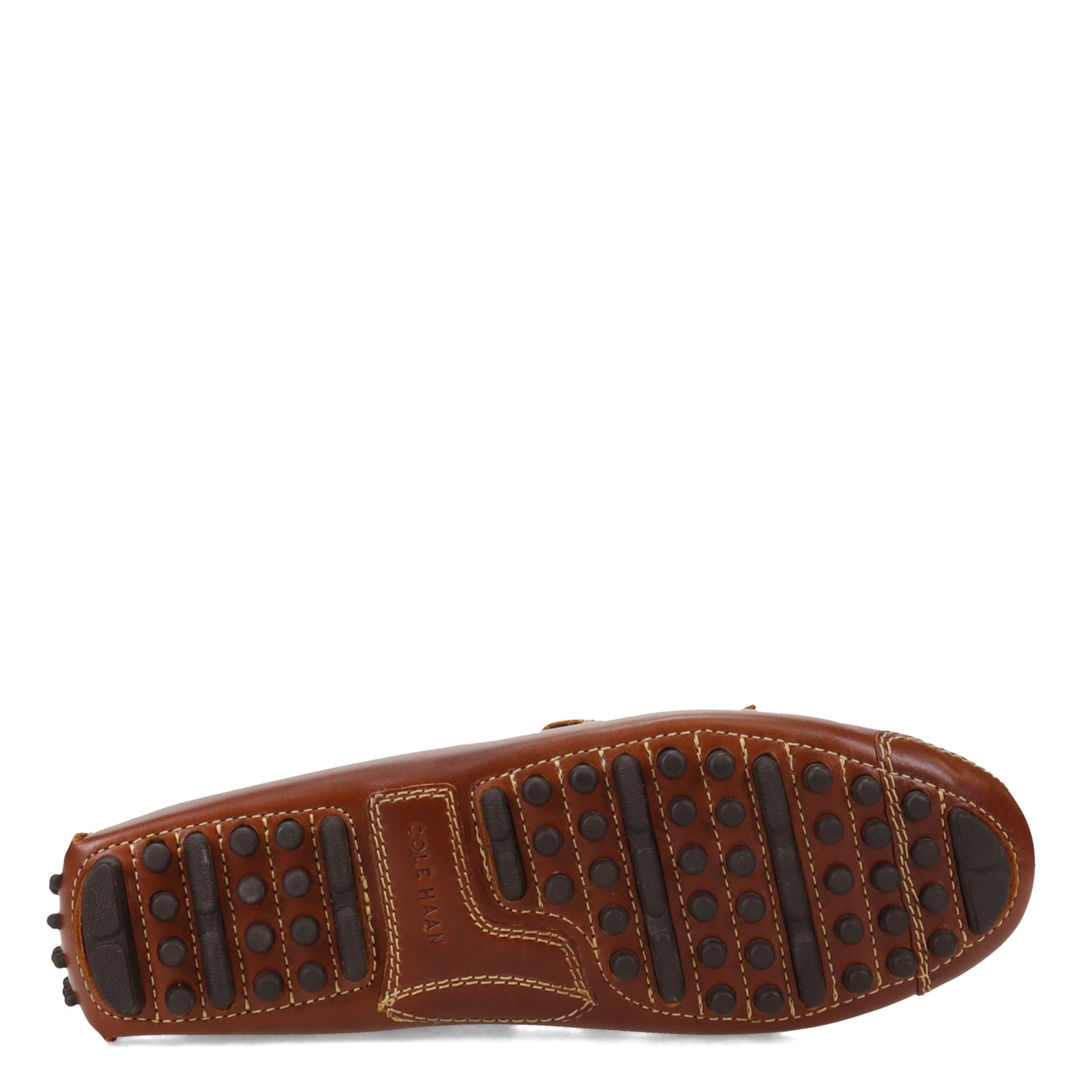 Peltz Shoes Men's Cole Haan Gunnison Driver Slip-On BROWN 13215