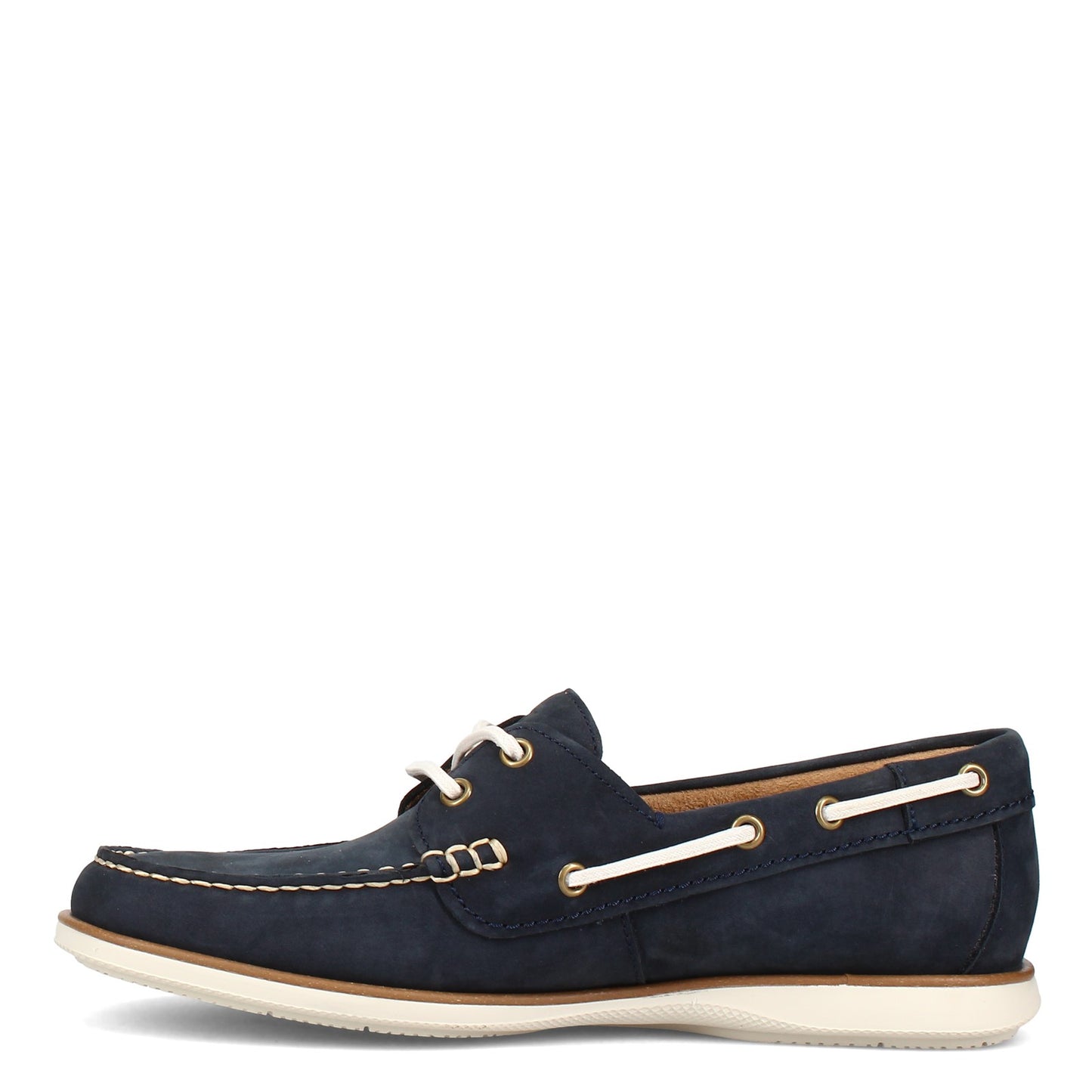 Peltz Shoes Men's Florsheim Atlantic Boat Shoe NAVY 13367-410