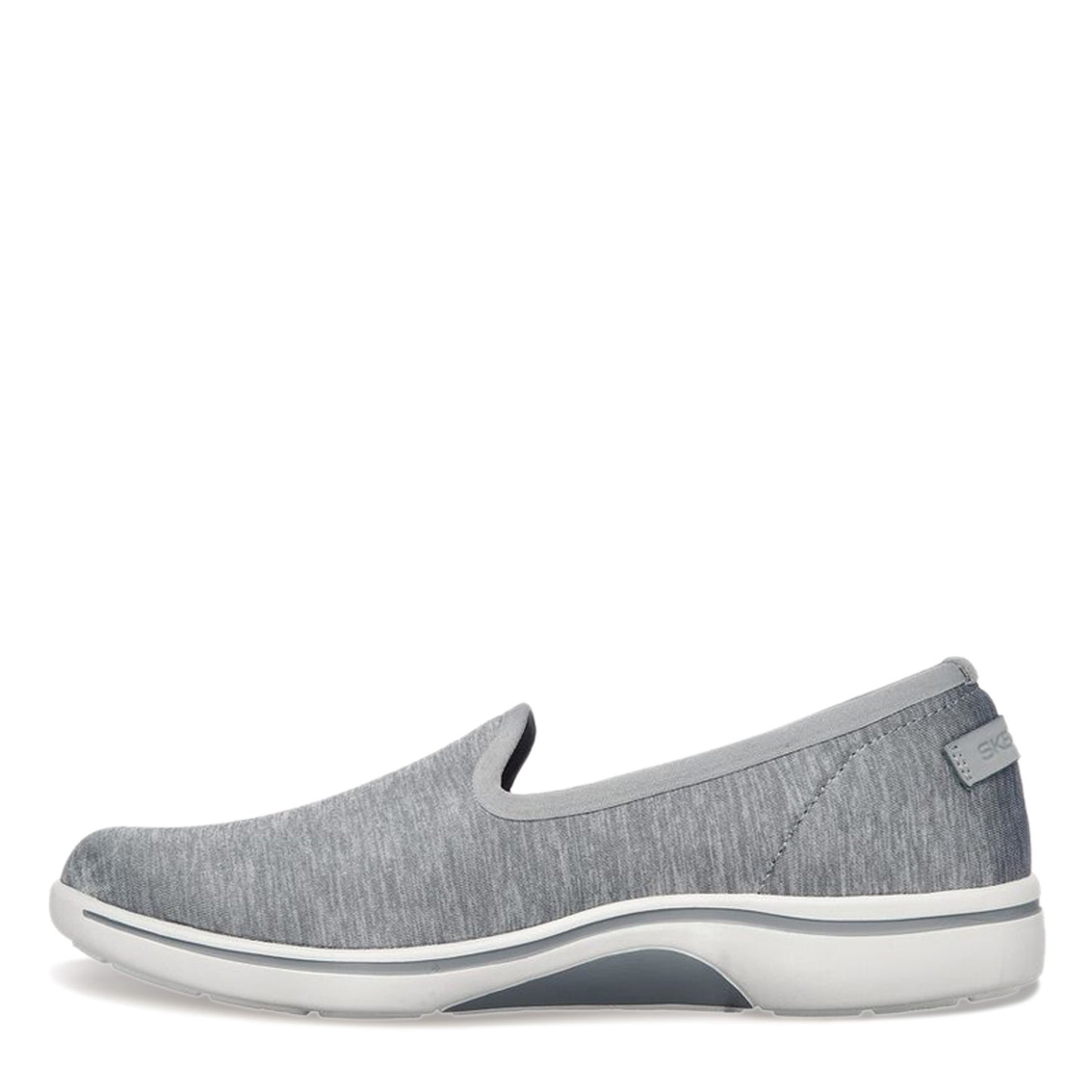 Peltz Shoes Women's Skechers Arch Fit Uplift - Perceived Slip-On GREY 136564-GRY