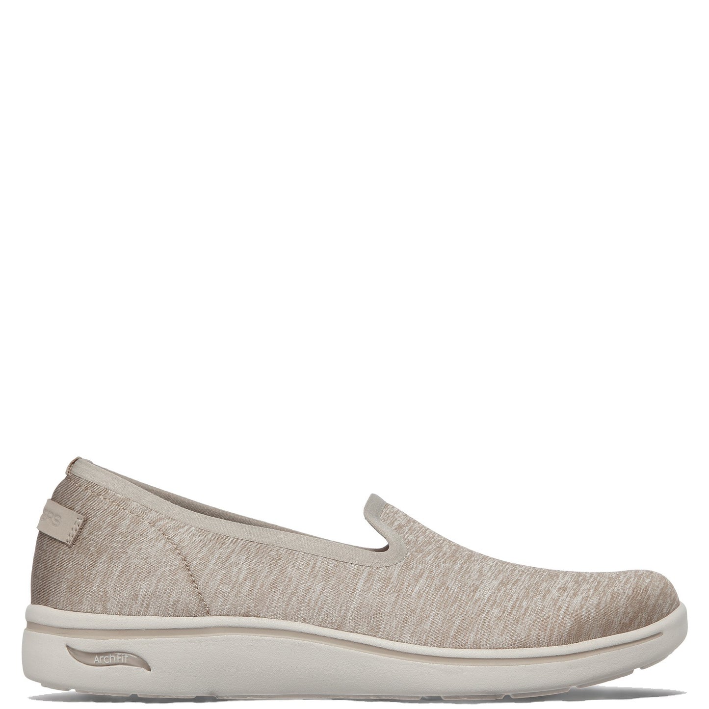 Peltz Shoes Women's Skechers Arch Fit Uplift - Perceived Slip-On TAUPE 136564-TPE