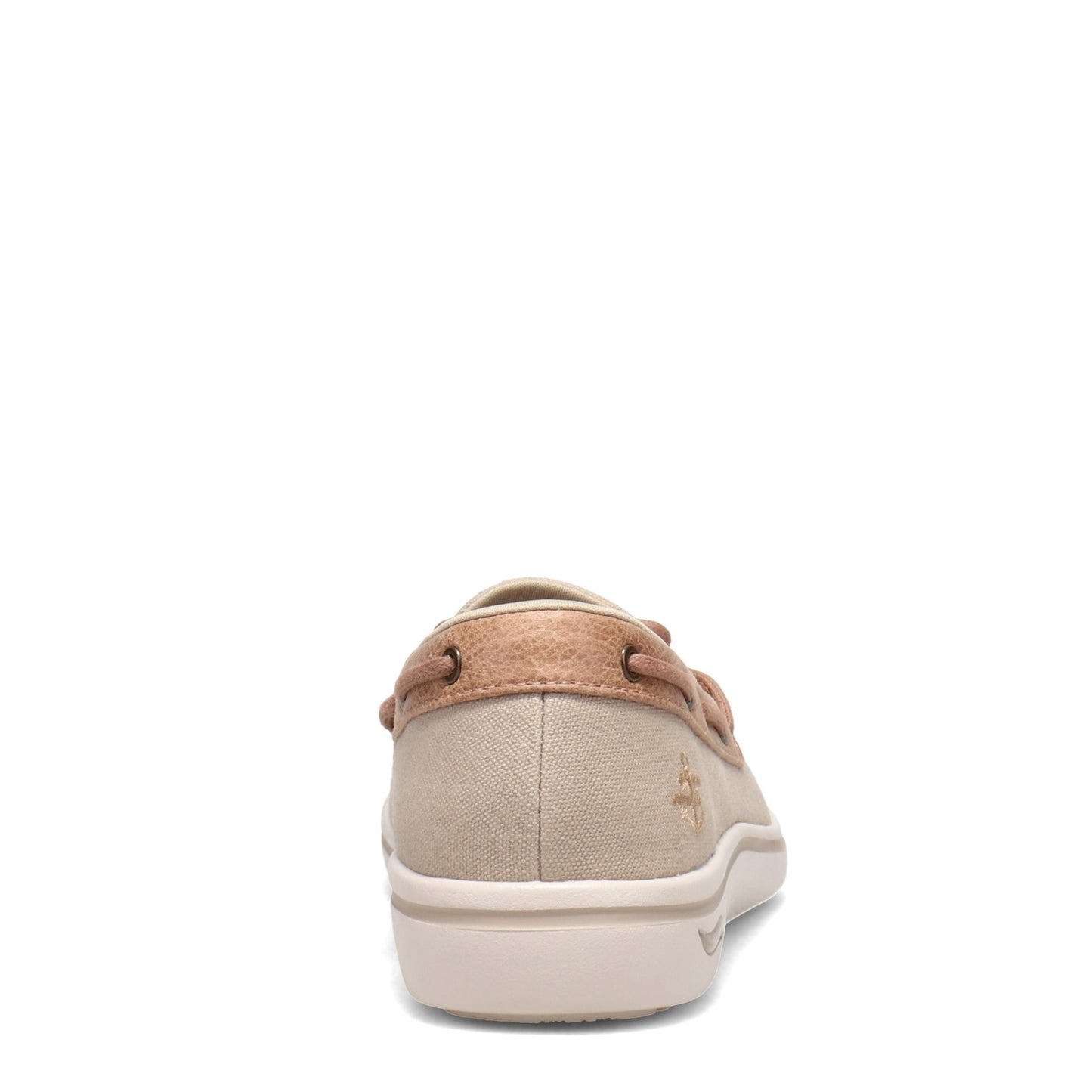 Peltz Shoes Women's Skechers Arch Fit Uplift - Shoreline Boat Shoe NATURAL 136600-NAT