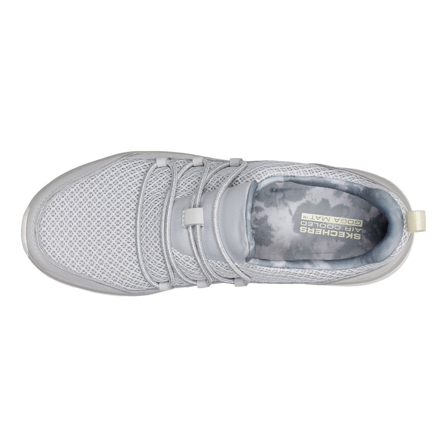 Peltz Shoes Women's Skechers Max Cushioning Lite - Soaring Skies Sneaker GREY LIGHT 136739-LTGY