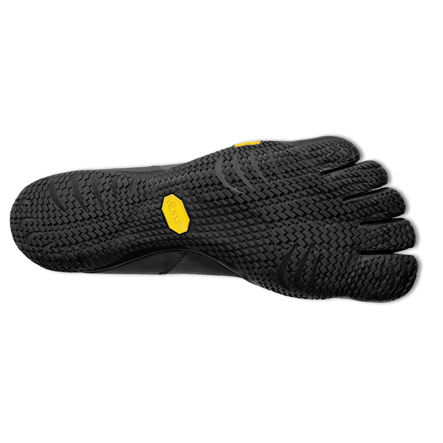 Peltz Shoes Men's Vibram Five Fingers KSO EVO Crosstraining BLACK 14M0701