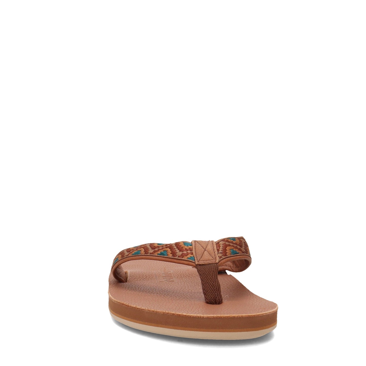 Peltz Shoes Men's Hari Mari Fields Sandal BROWN 1401-100