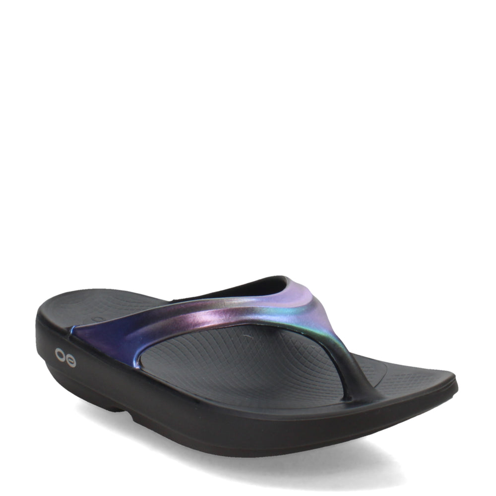 注目ブランド!! 新作♪ ◆OOFOS◆ WOMEN'S OOLALA SANDAL Women's OOlala Black Sandal – OOFOS