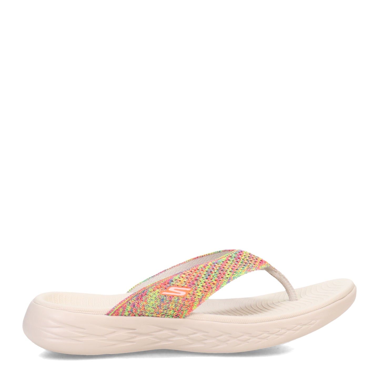 Peltz Shoes Women's Skechers On the GO 600 - Paradise Sandal NATURAL 140174-NAT