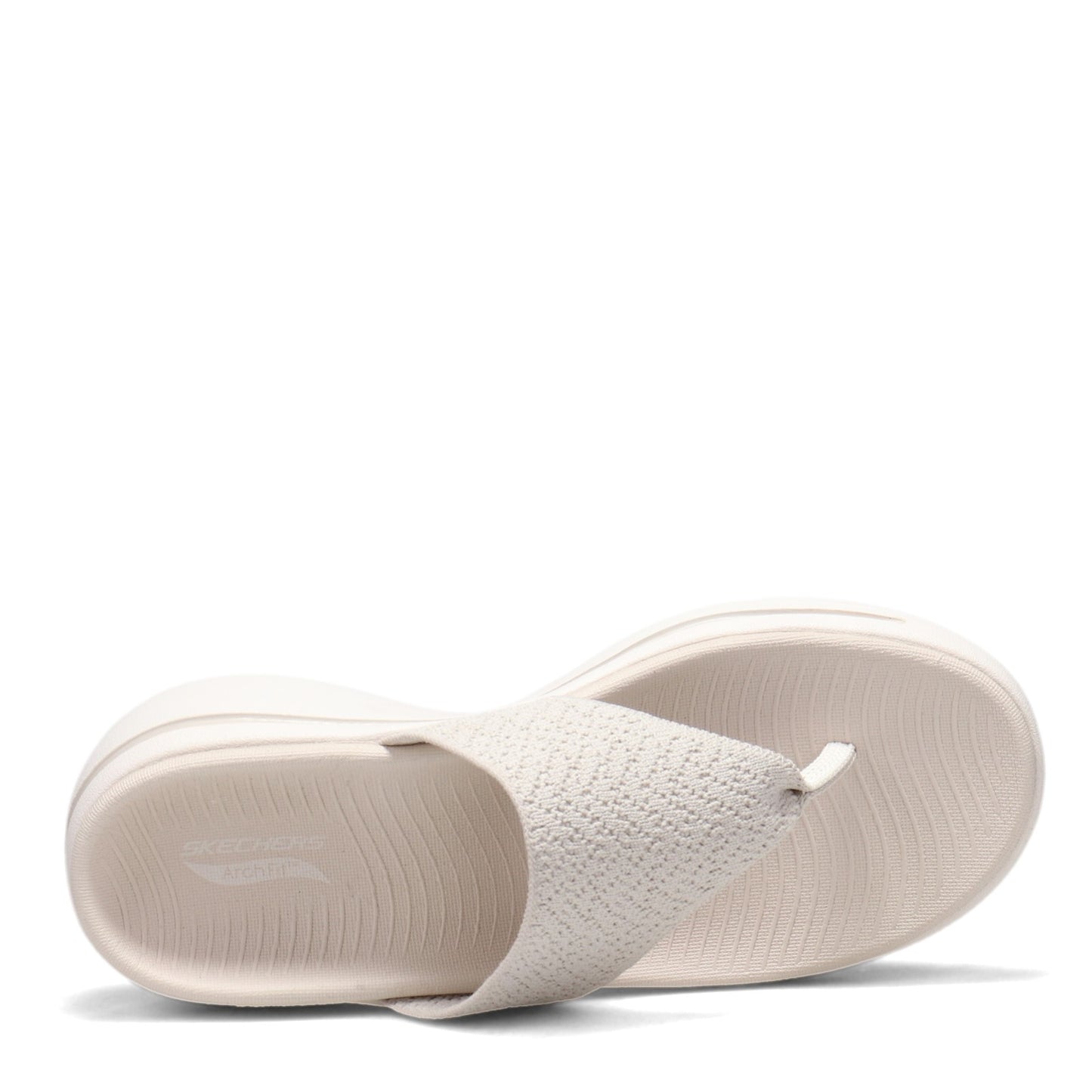 Peltz Shoes Women's Skechers GOwalk Arch Fit - Weekender Sandal NATURAL 140221-NAT