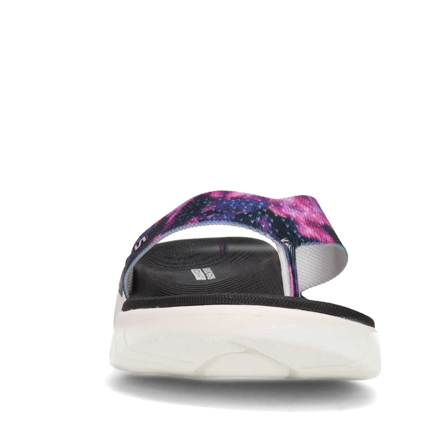 Peltz Shoes Women's Skechers On the GO Flex - High Spirits Sandal BLACK MULTI 140282-BKMT