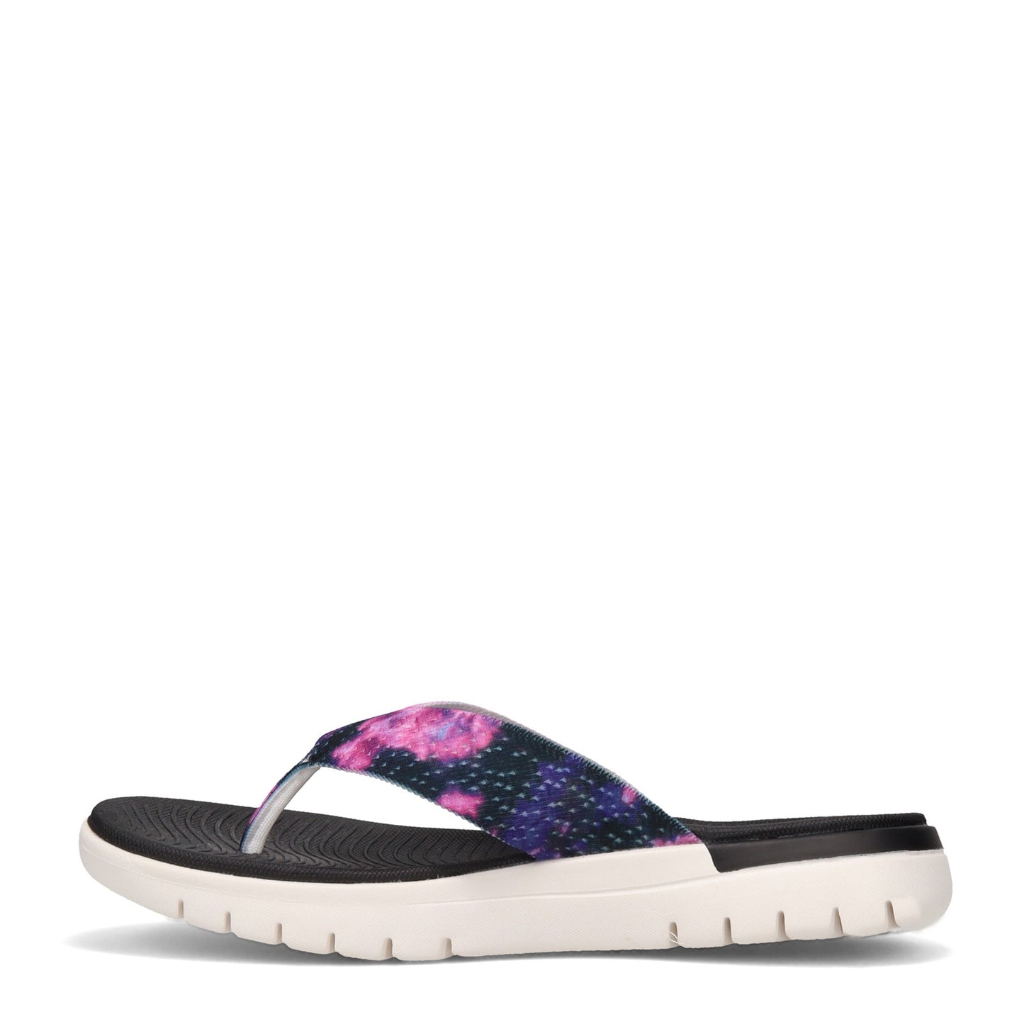 Peltz Shoes Women's Skechers On the GO Flex - High Spirits Sandal BLACK MULTI 140282-BKMT