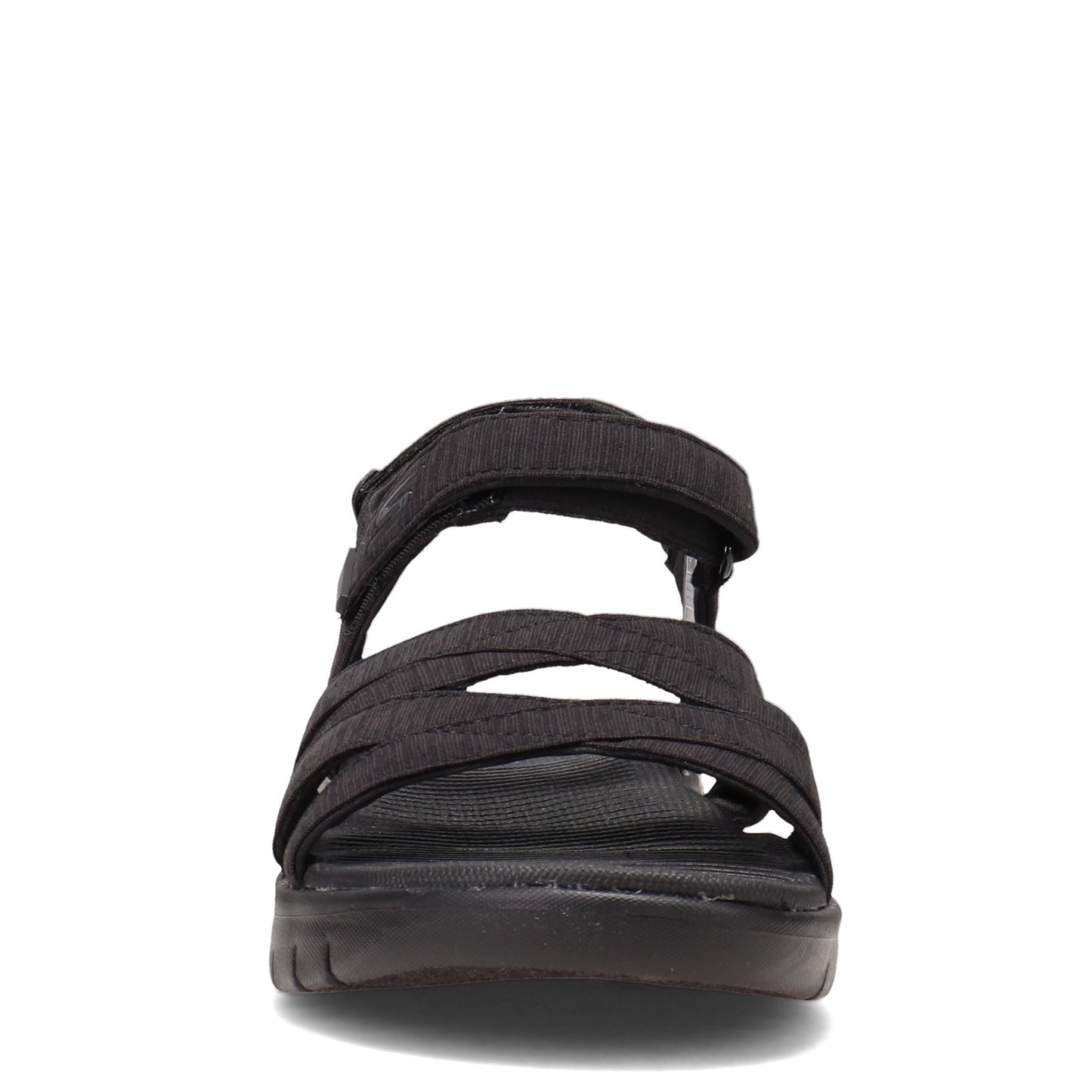 Peltz Shoes Women's Skechers On-the-GO Flex - Finest Sandal BLACK 140318-BBK