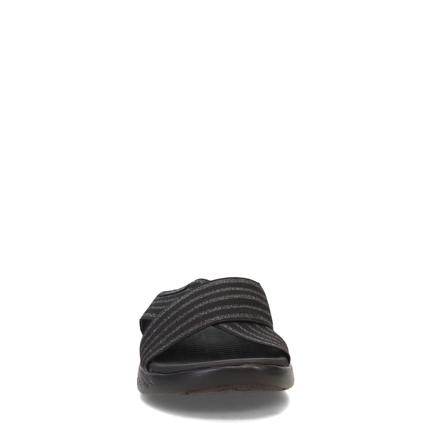 Peltz Shoes Women's Skechers On the GO 600 - Stunning Sandal BLACK 140740-BKGY