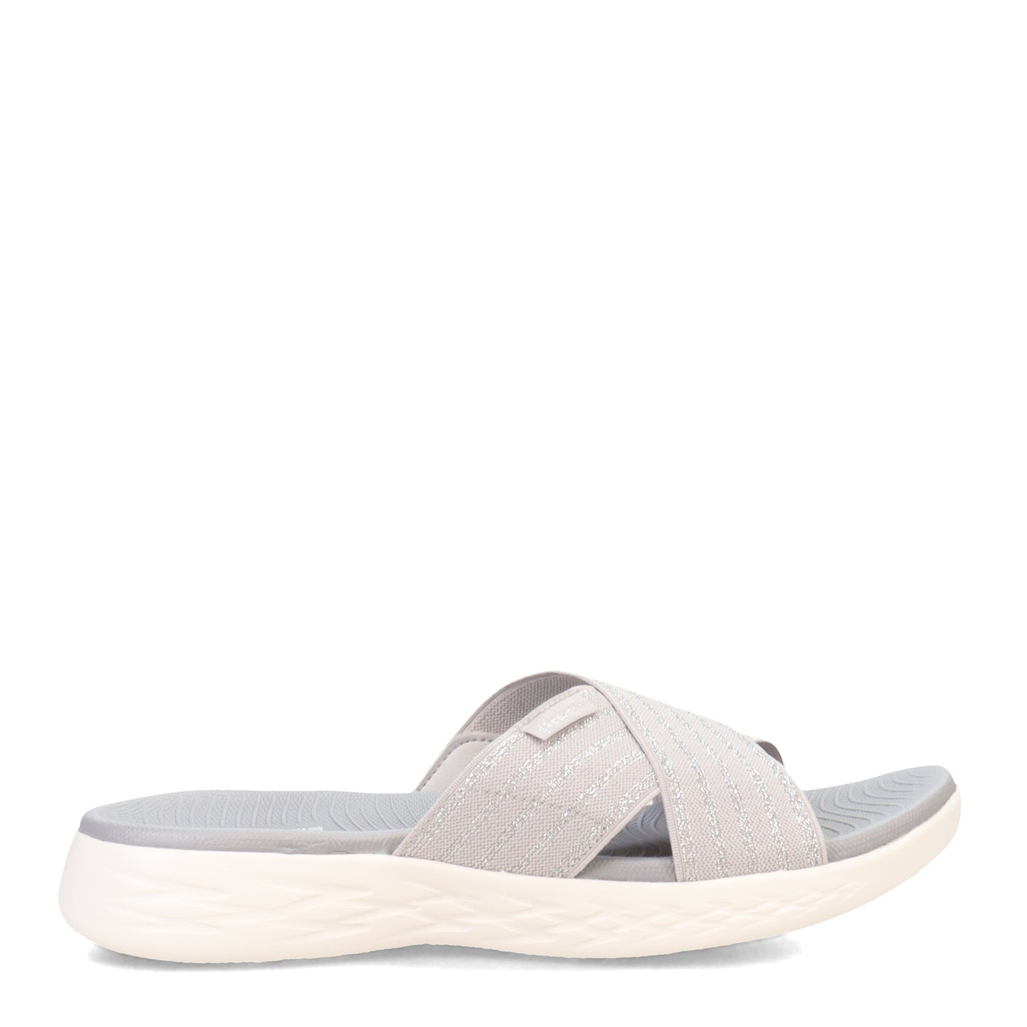 Peltz Shoes Women's Skechers On the GO 600 - Stunning Sandal GRAY 140740-GRY