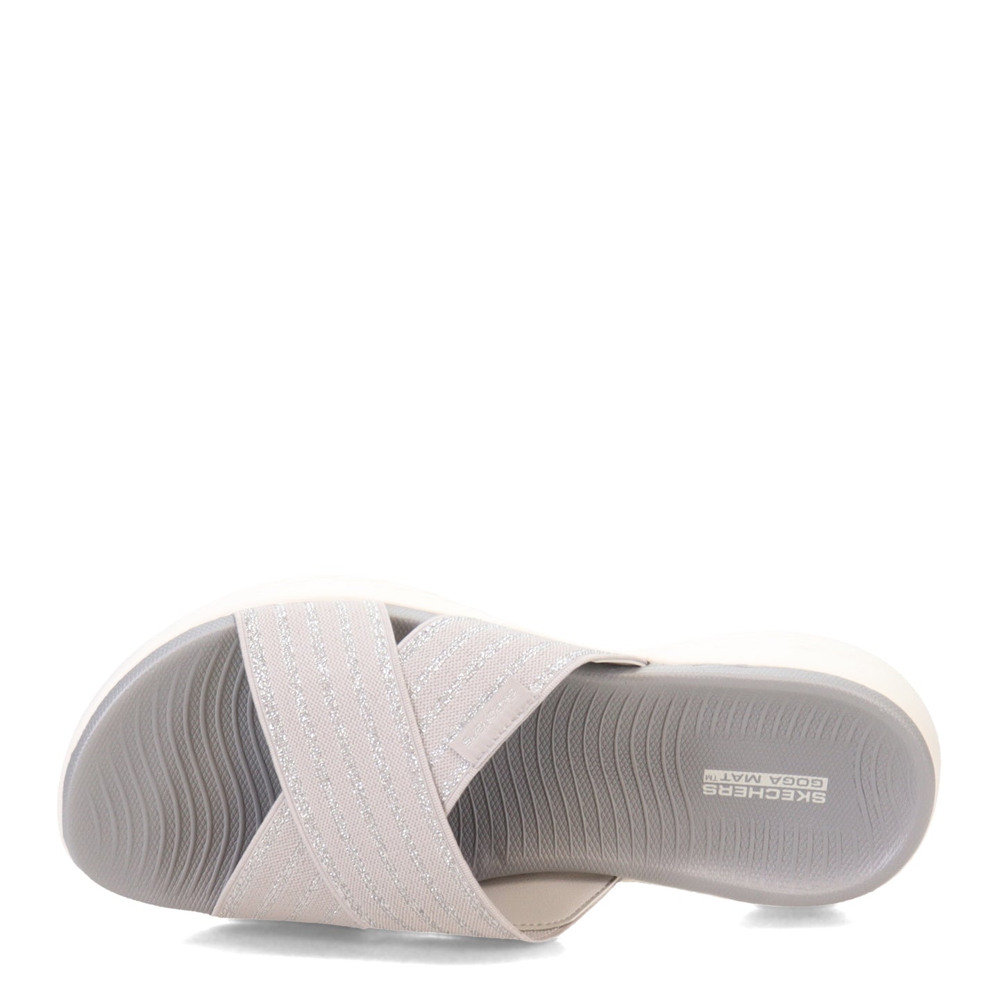 Peltz Shoes Women's Skechers On the GO 600 - Stunning Sandal GRAY 140740-GRY
