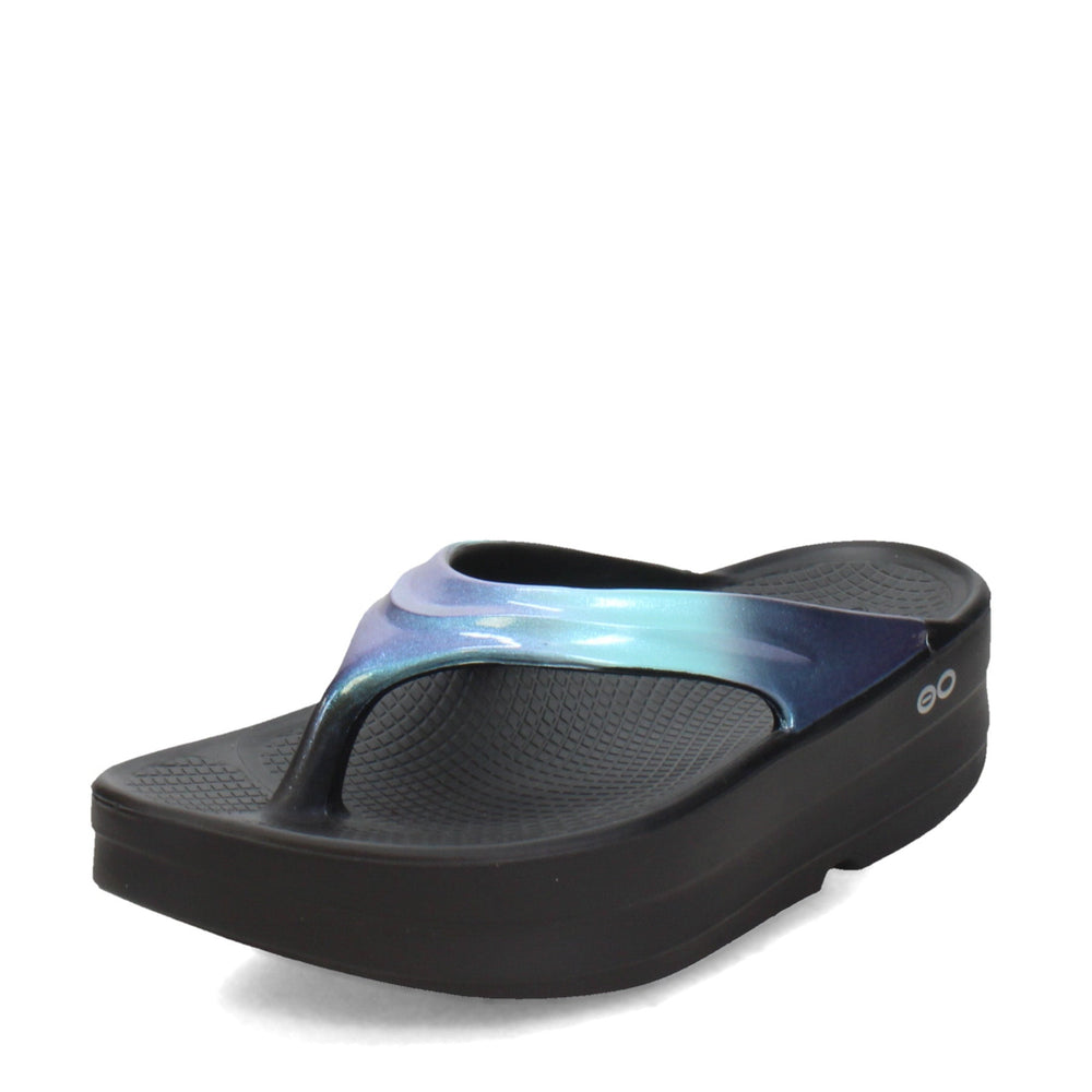 Women's Oofos, OOmega OOlala Luxe Sandal — Peltz Shoes
