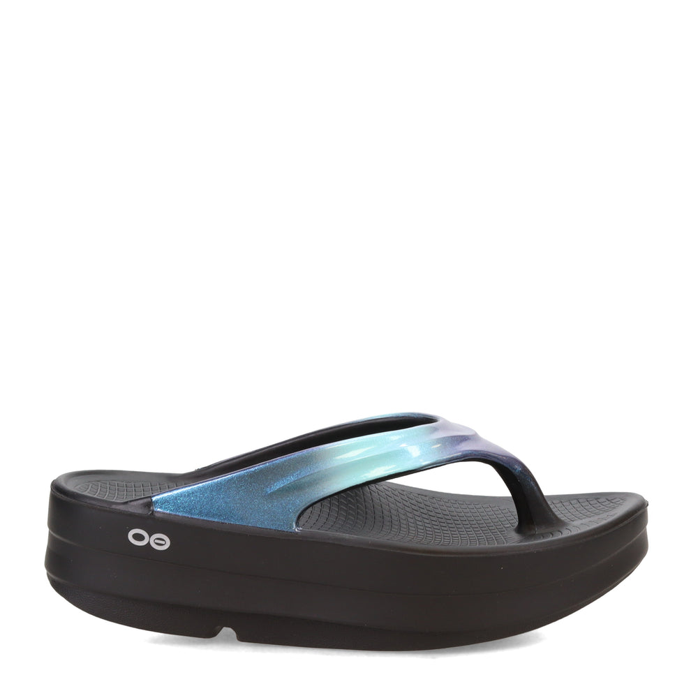 Women's Oofos, OOmega OOlala Luxe Sandal — Peltz Shoes