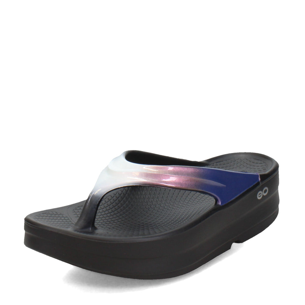 Women's Oofos, OOmega OOlala Luxe Sandal — Peltz Shoes