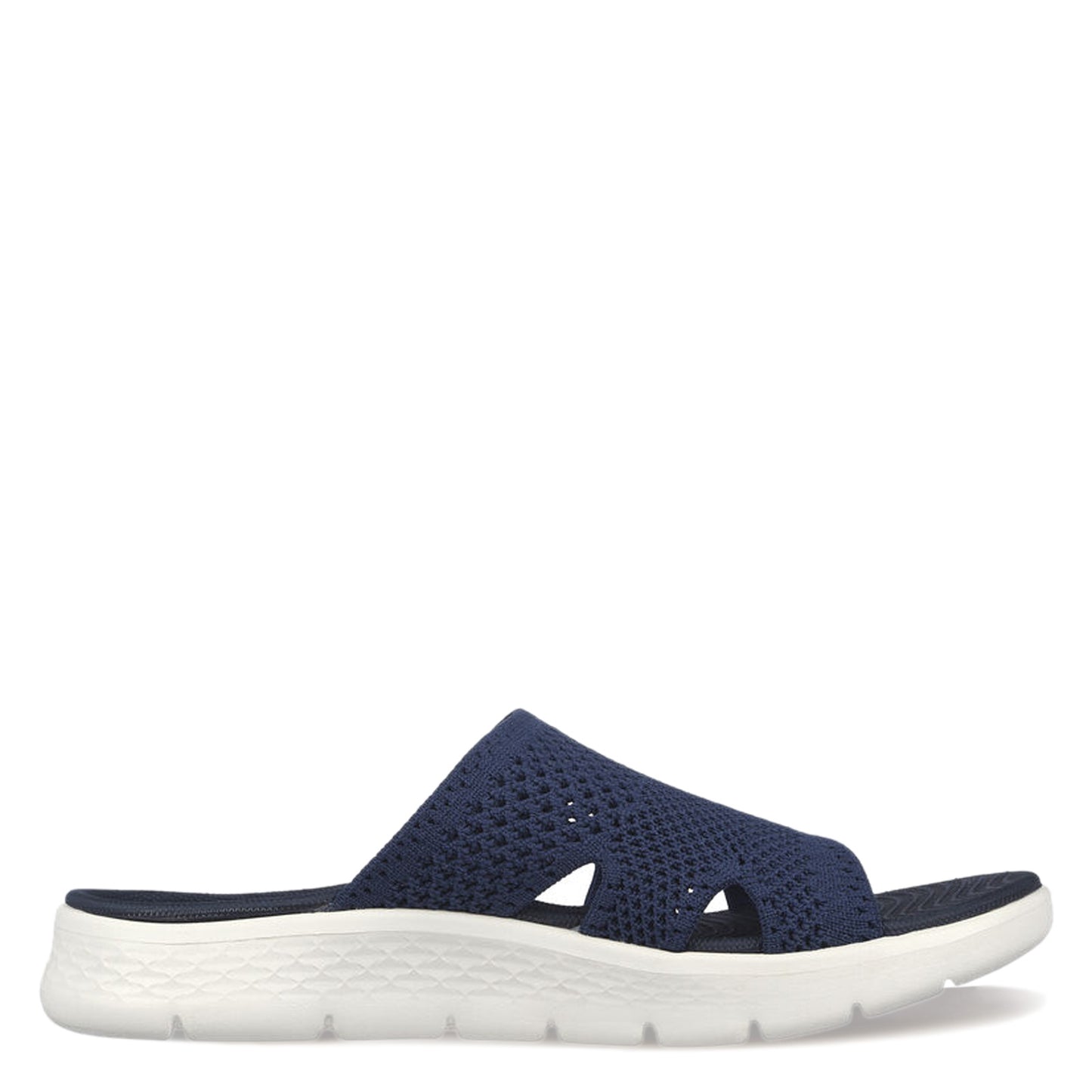 Peltz Shoes Women's Skechers GO WALK FLEX - Elation Sandal NAVY 141425-NVY