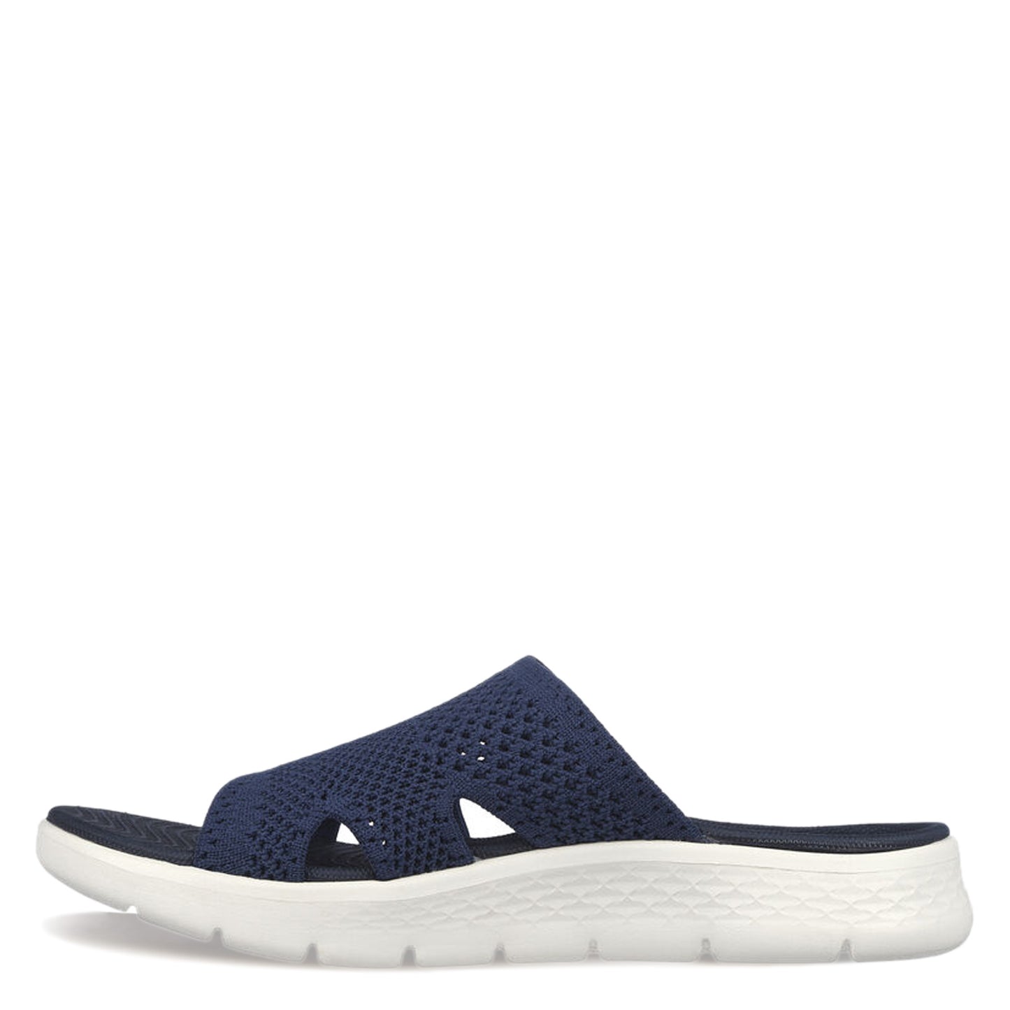 Peltz Shoes Women's Skechers GO WALK FLEX - Elation Sandal NAVY 141425-NVY