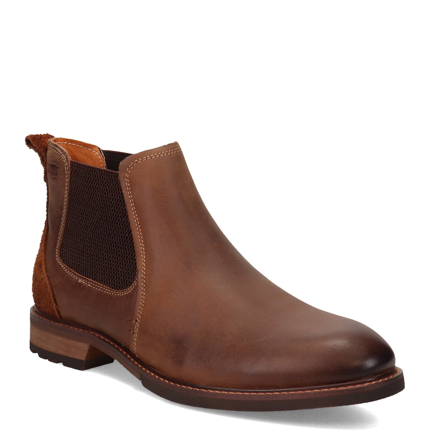 Peltz Shoes Men's Florsheim Lodge Boot BROWN 14285-215