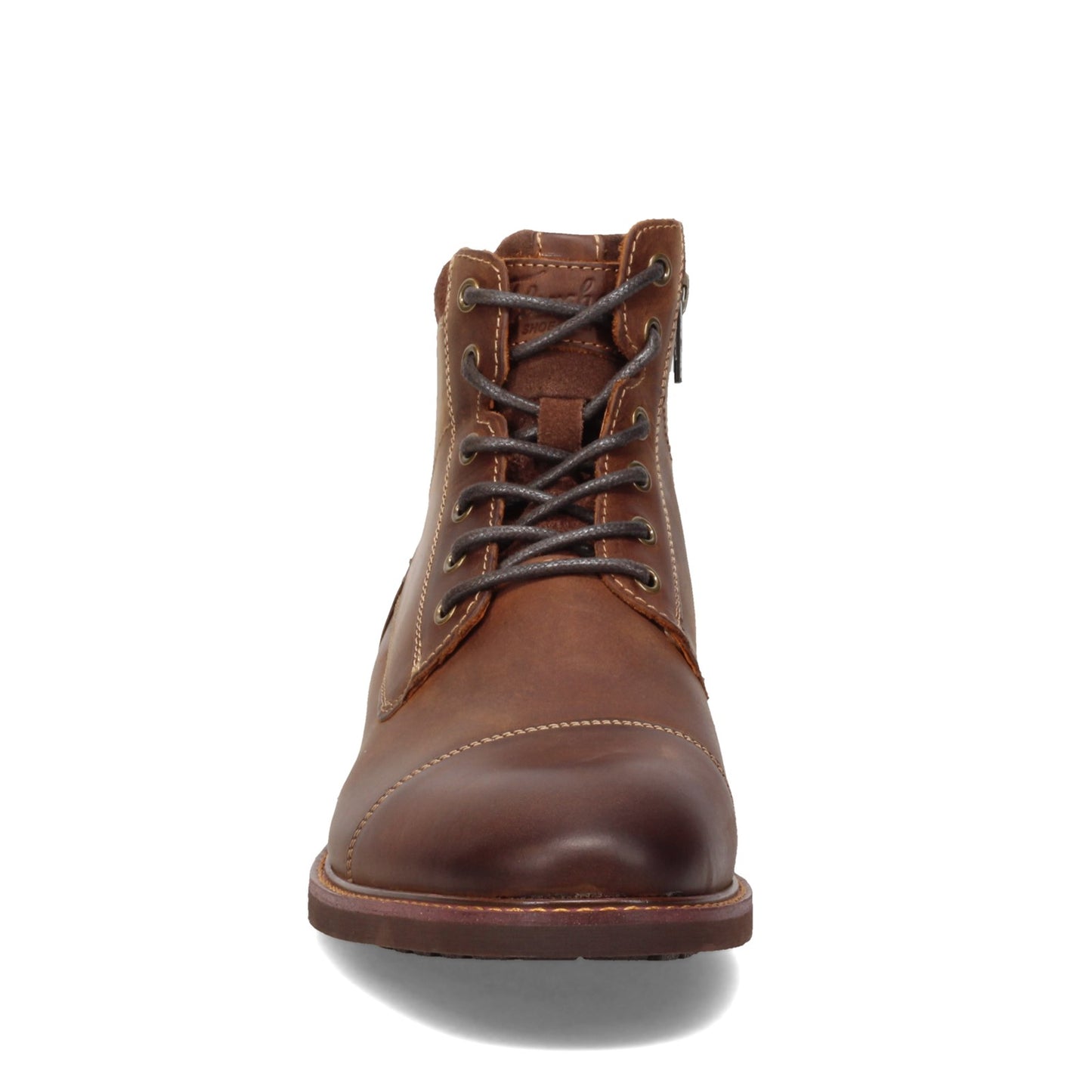Peltz Shoes Men's Florsheim Lodge Boot BROWN 14286-215